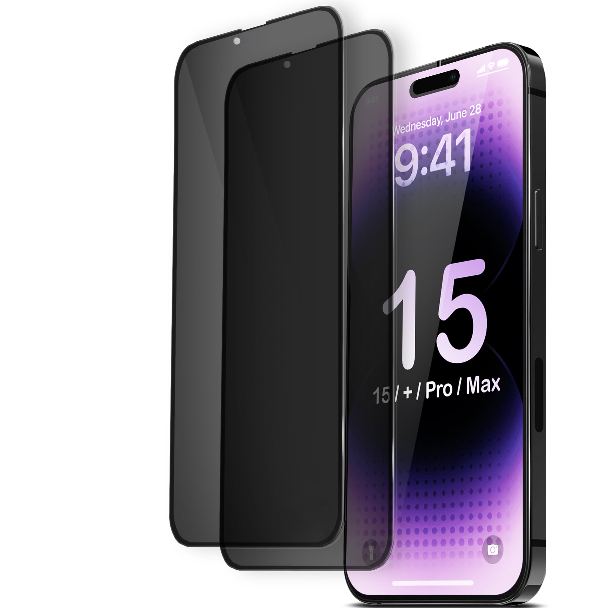 ORRO iPhone 15 Series Screen Protector - Privacy