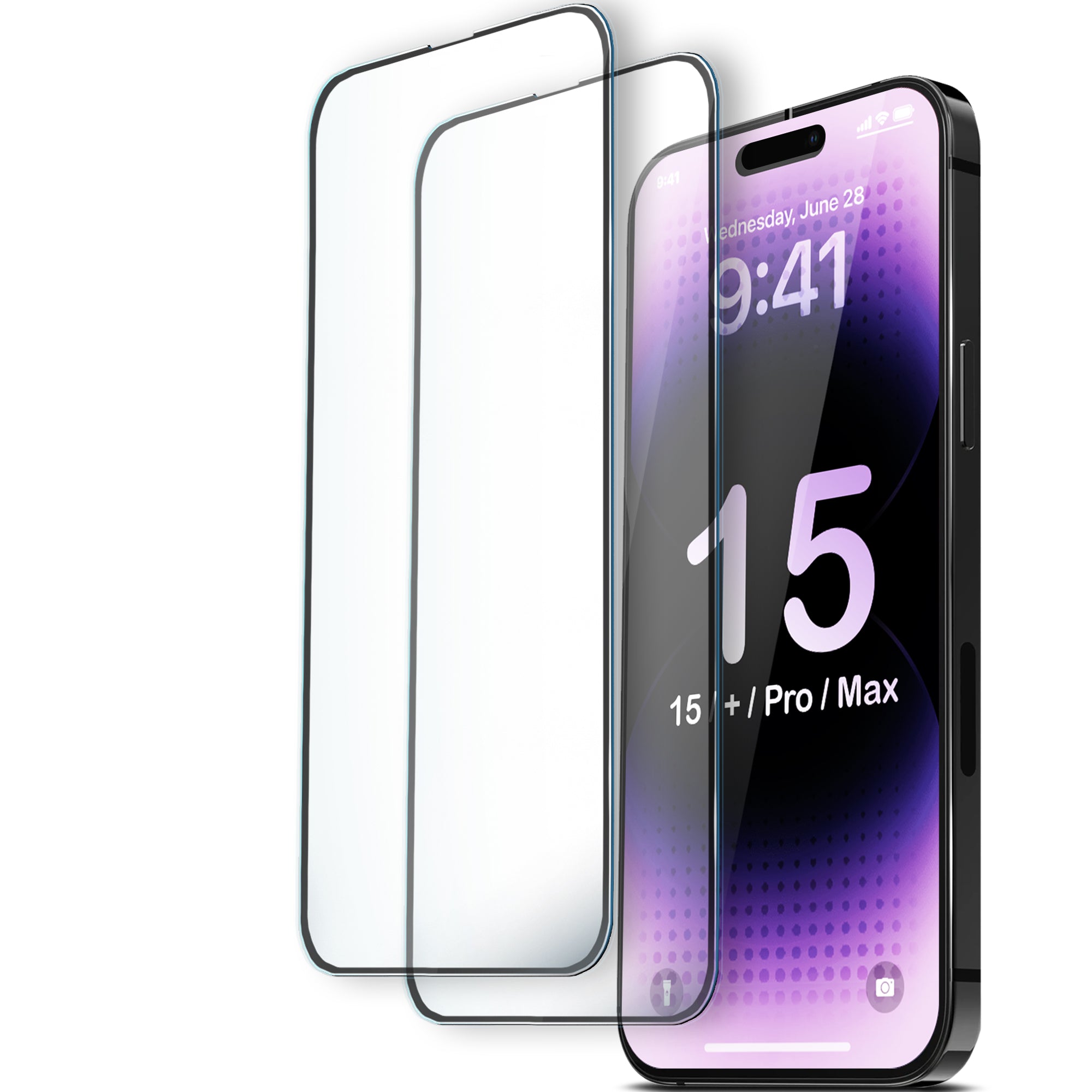 ORRO iPhone 15 Series Screen Protector - Clear