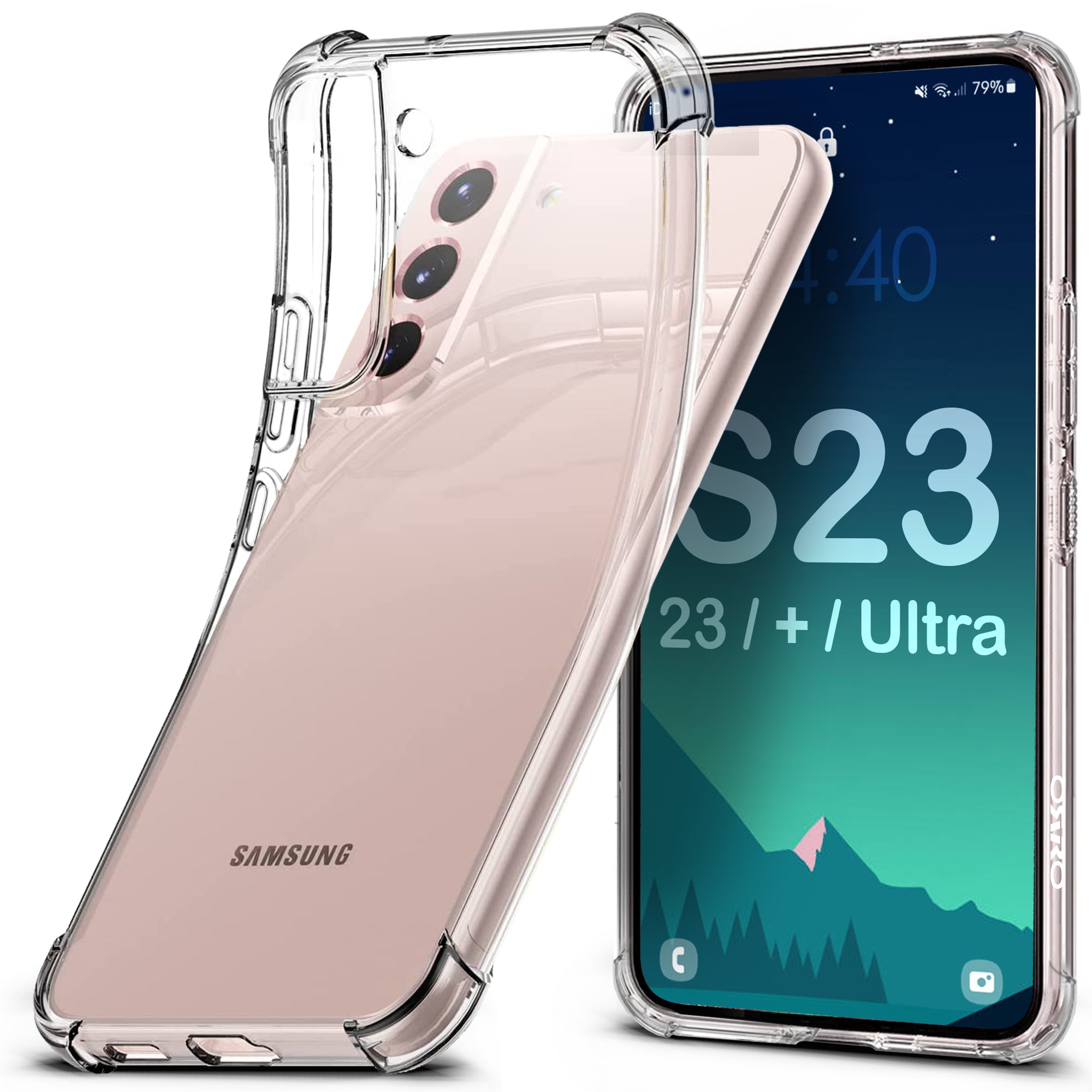 ORRO Samsung S23 Series Clear Case