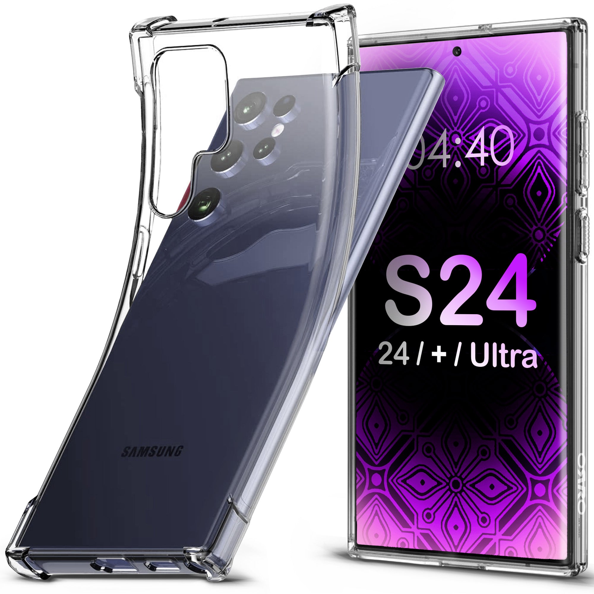 ORRO Samsung S24 Series Clear Case