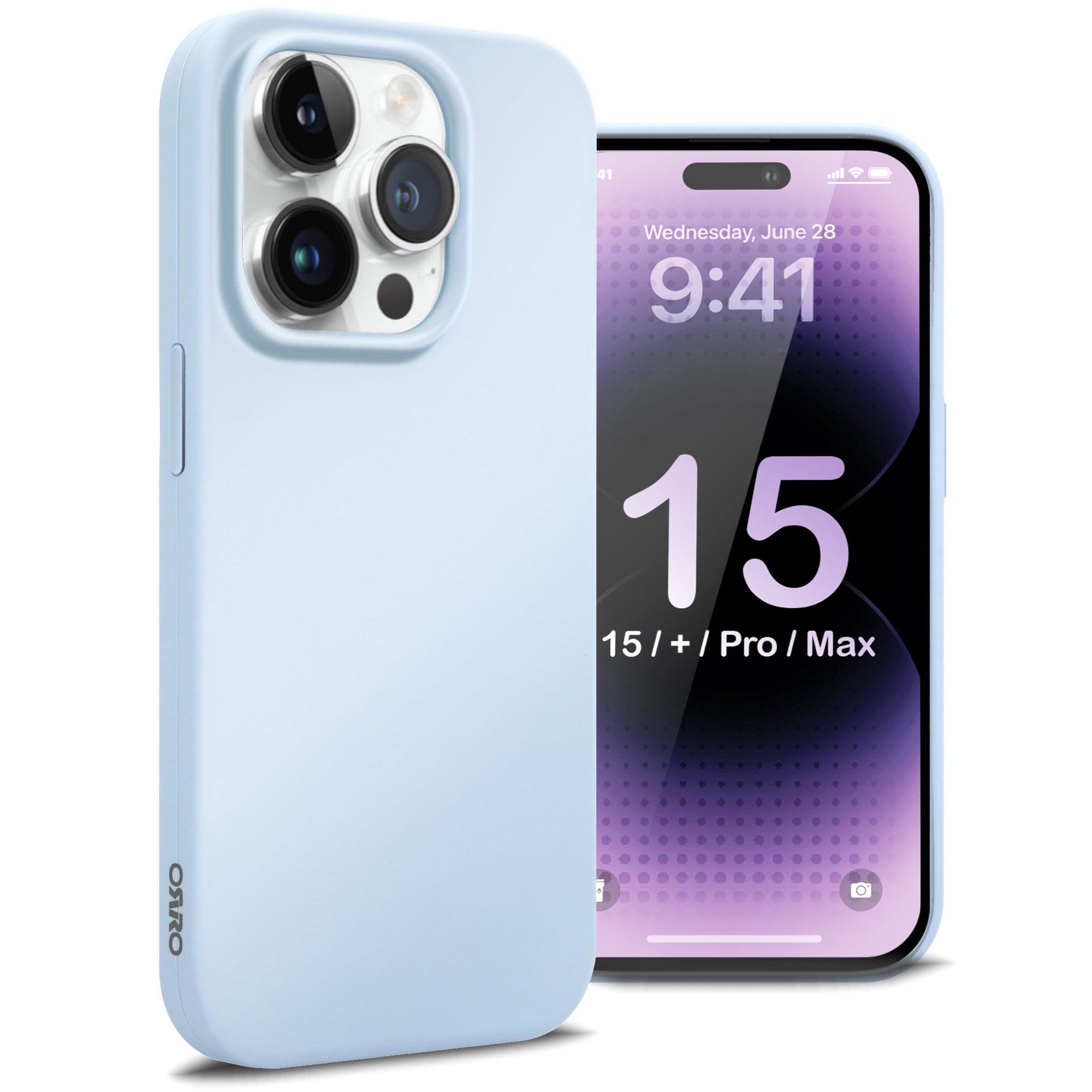 ORRO iPhone 15 Series Case - Liquid Silicone