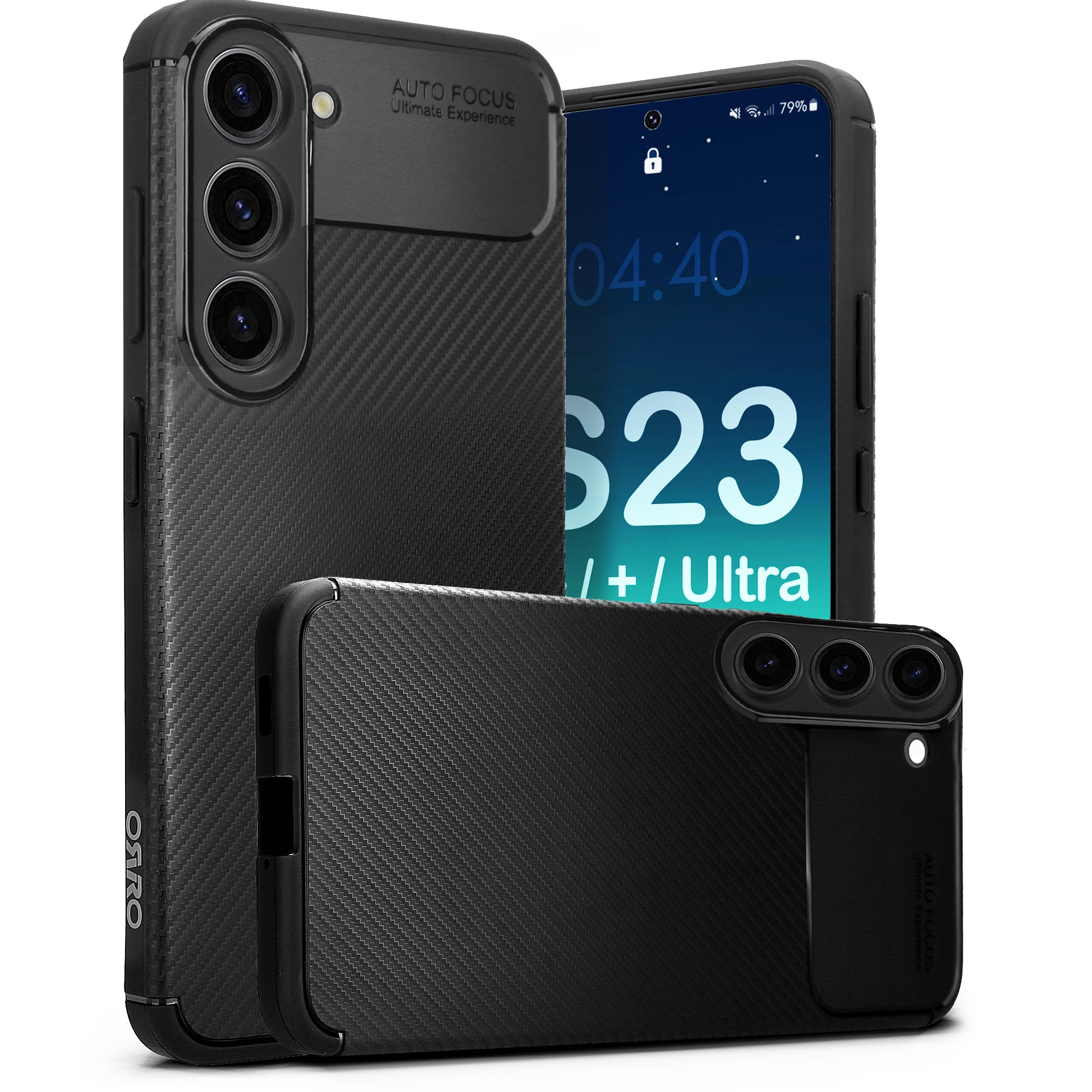 ORRO Samsung S23 Series Flexible Carbon Case