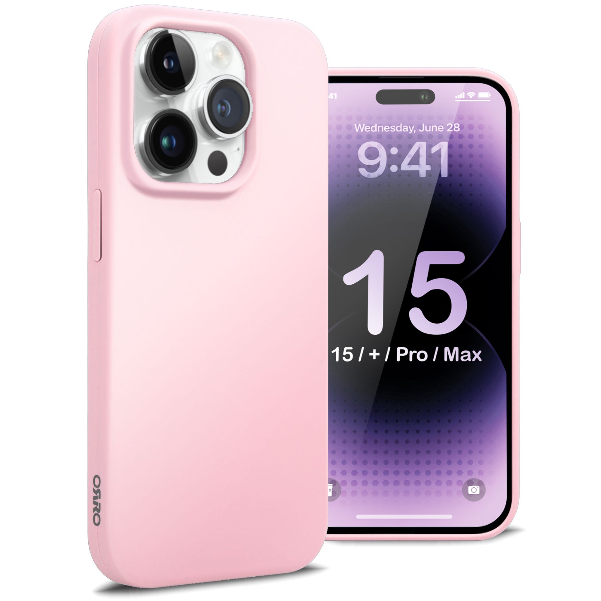 ORRO iPhone 15 Series Case - Liquid Silicone