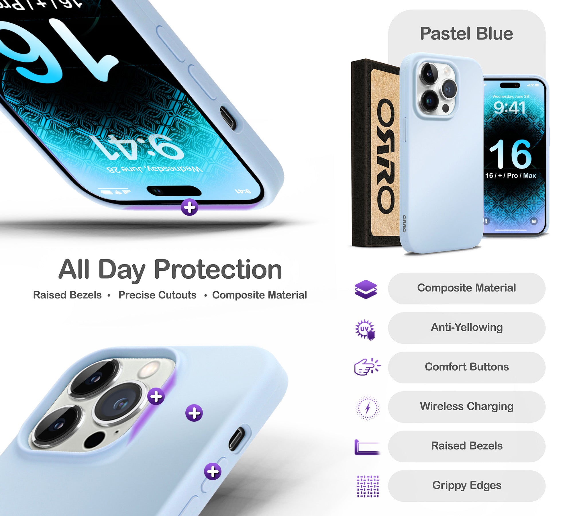 ORRO iPhone 16 Series Case - Liquid Silicone