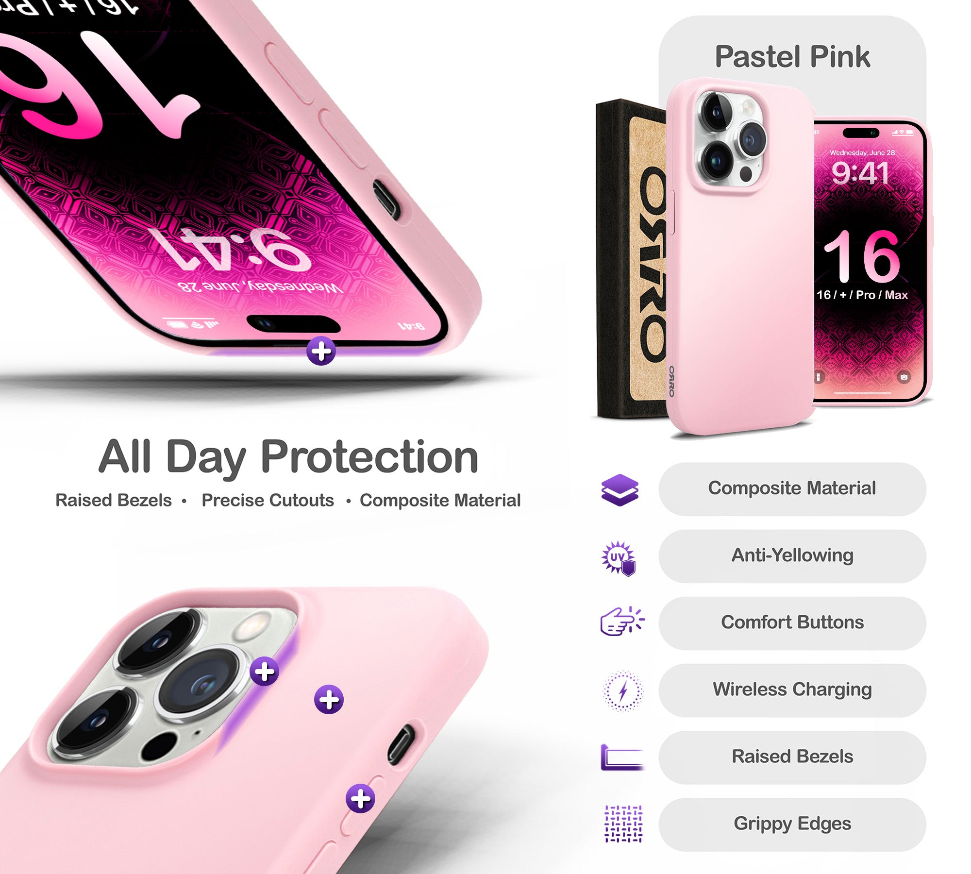 ORRO iPhone 16 Series Case - Liquid Silicone