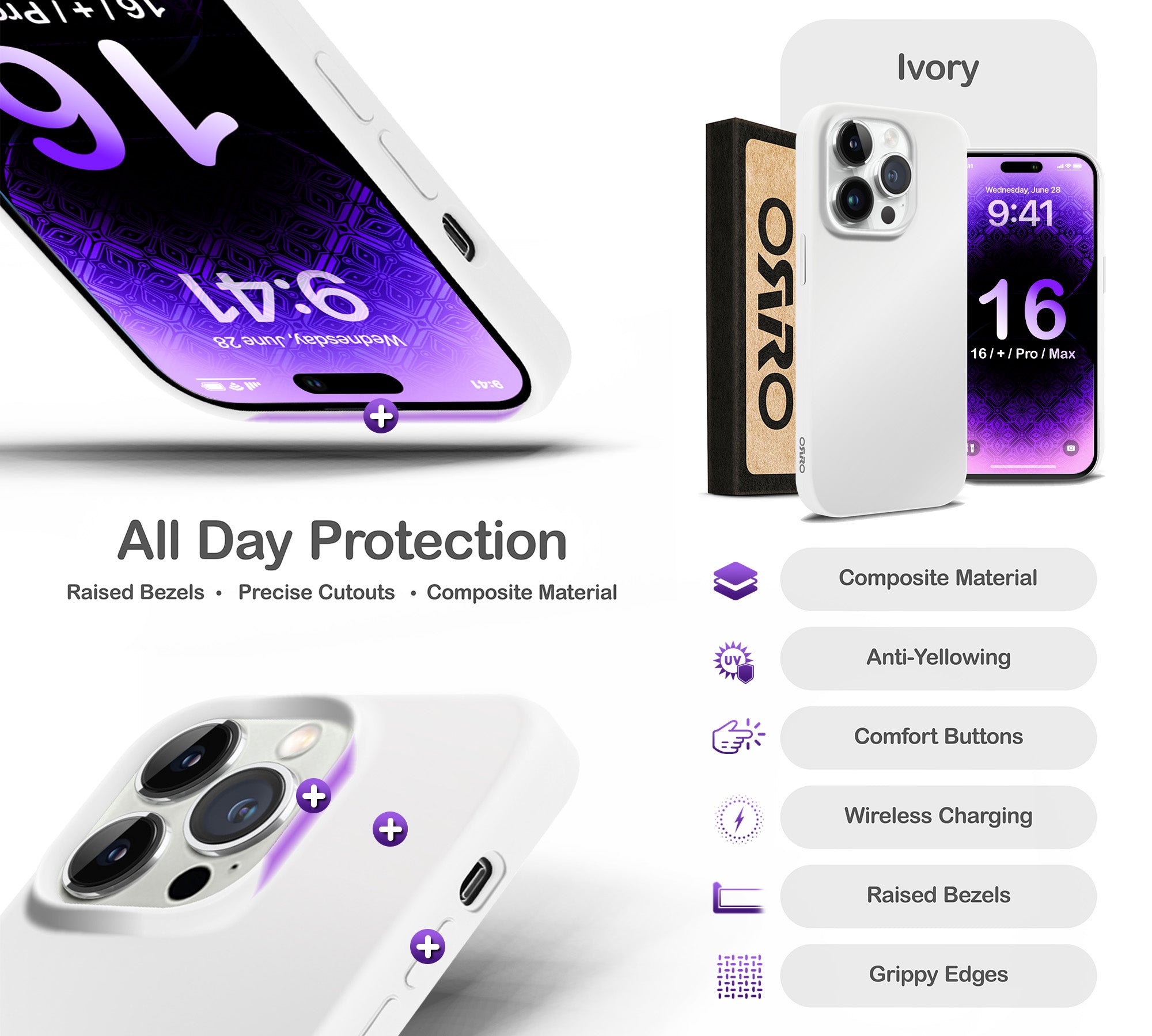 ORRO iPhone 16 Series Case - Liquid Silicone