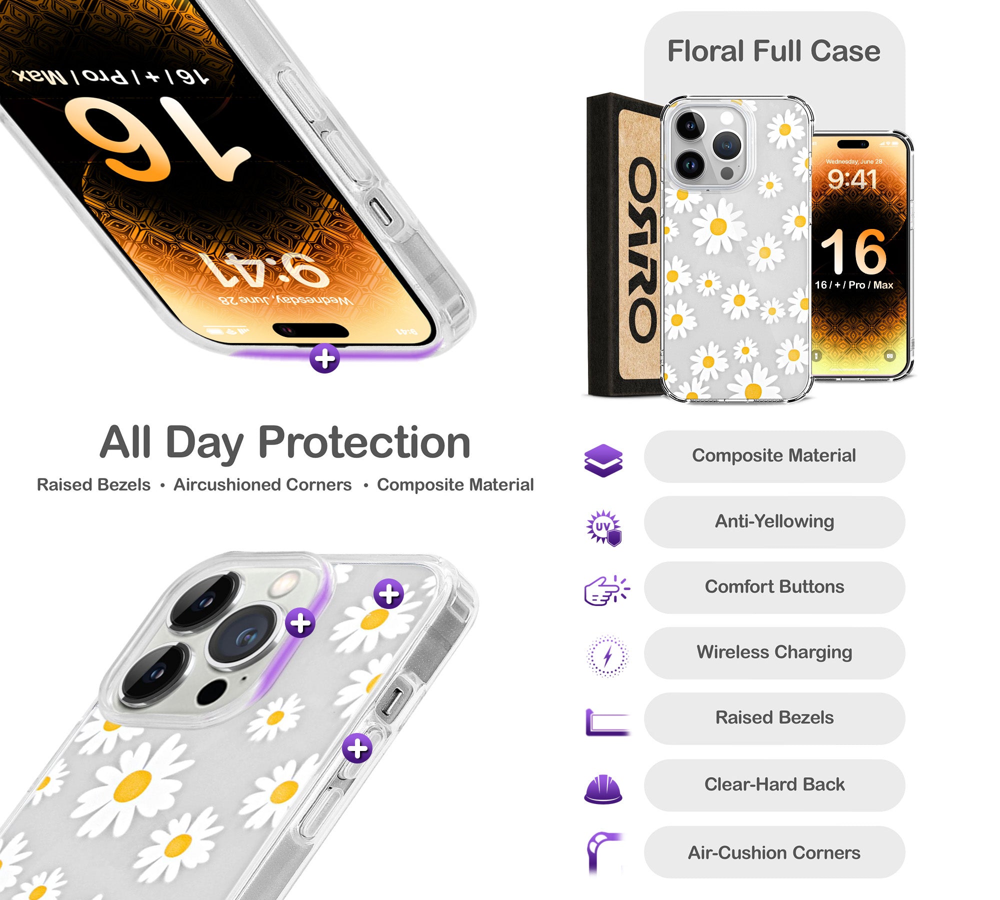 ORRO iPhone 16 Series Case - Daisys