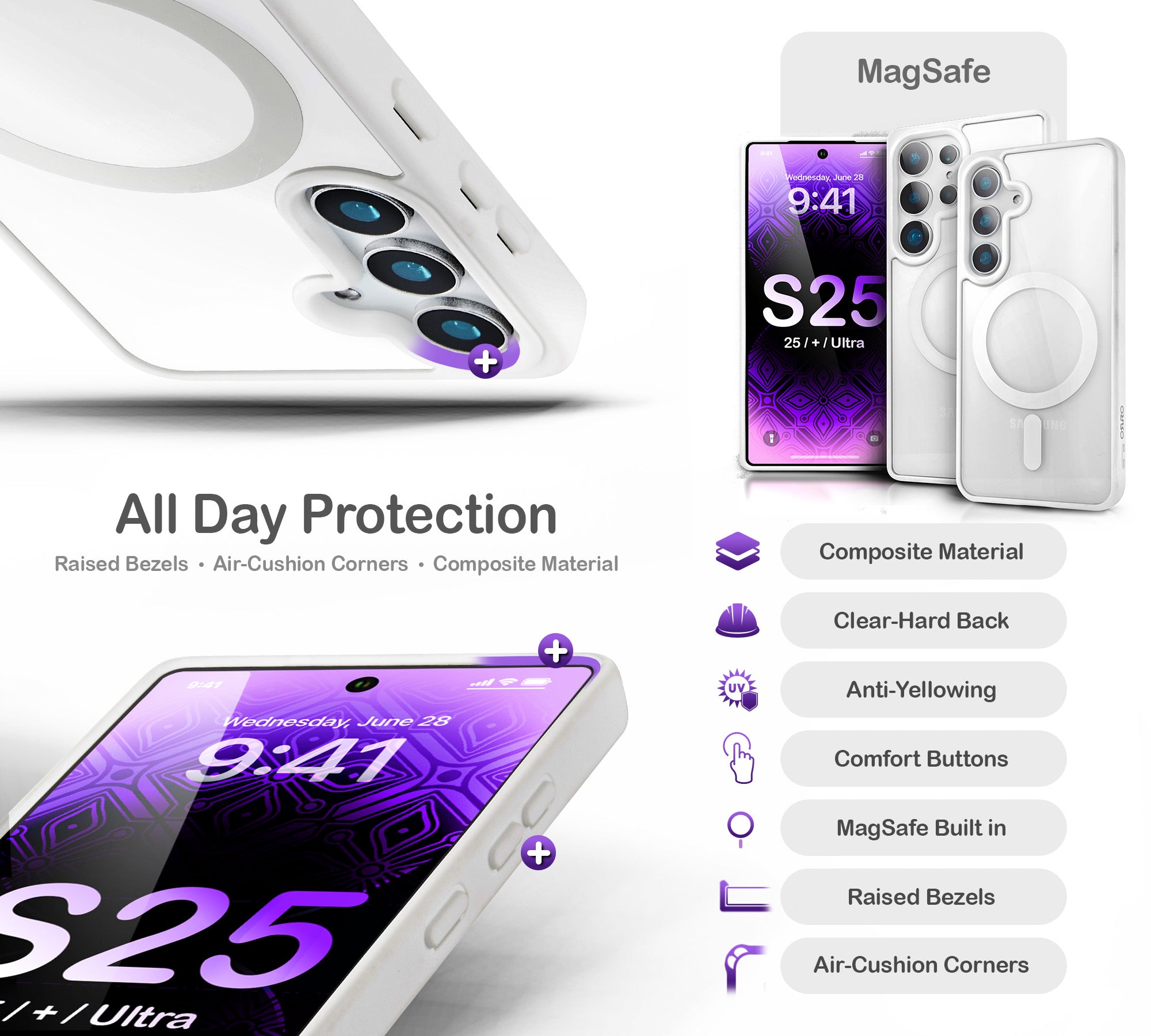 ORRO Samsung S25 Series MagSafe Case
