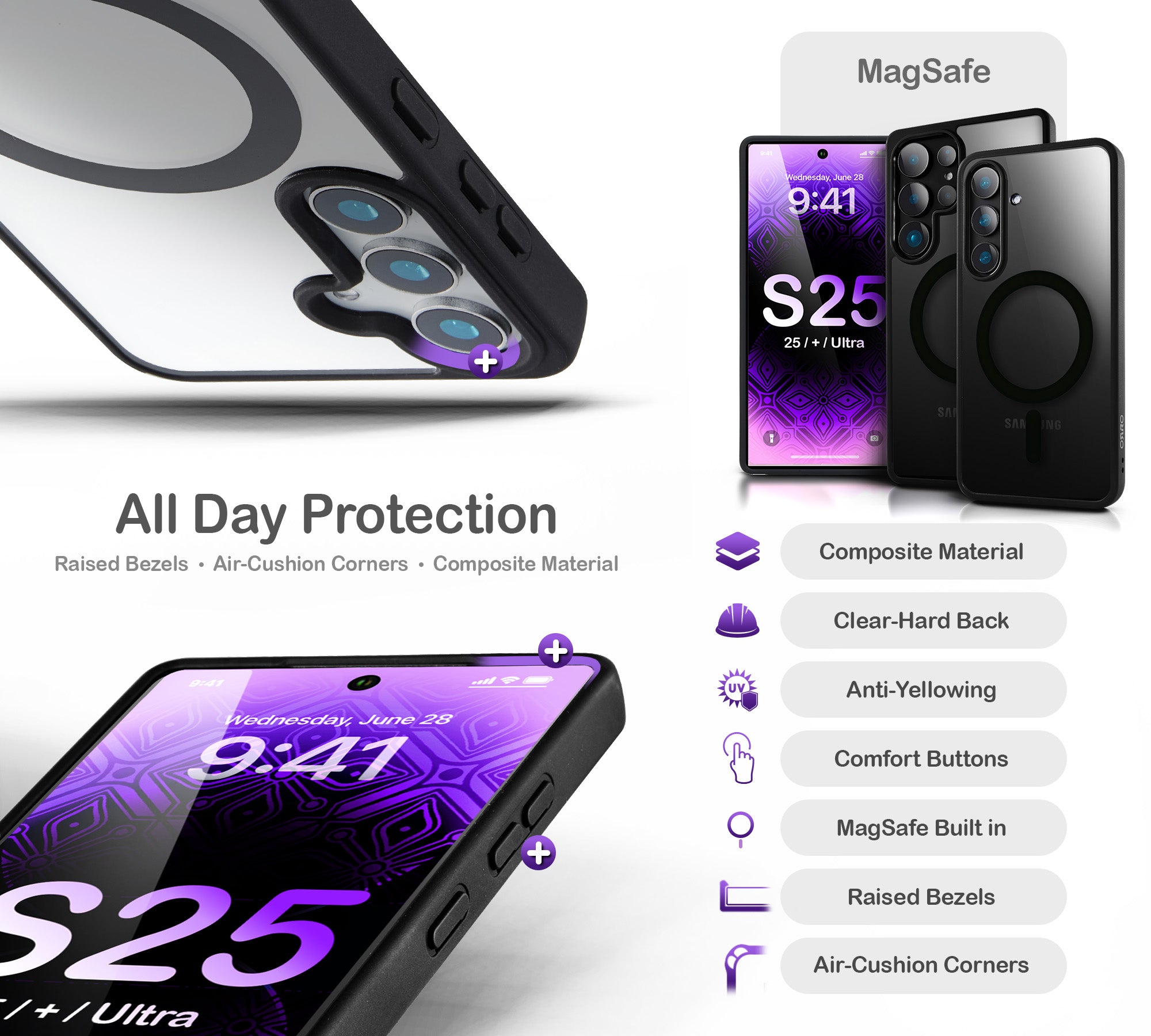 ORRO Samsung S25 Series MagSafe Case