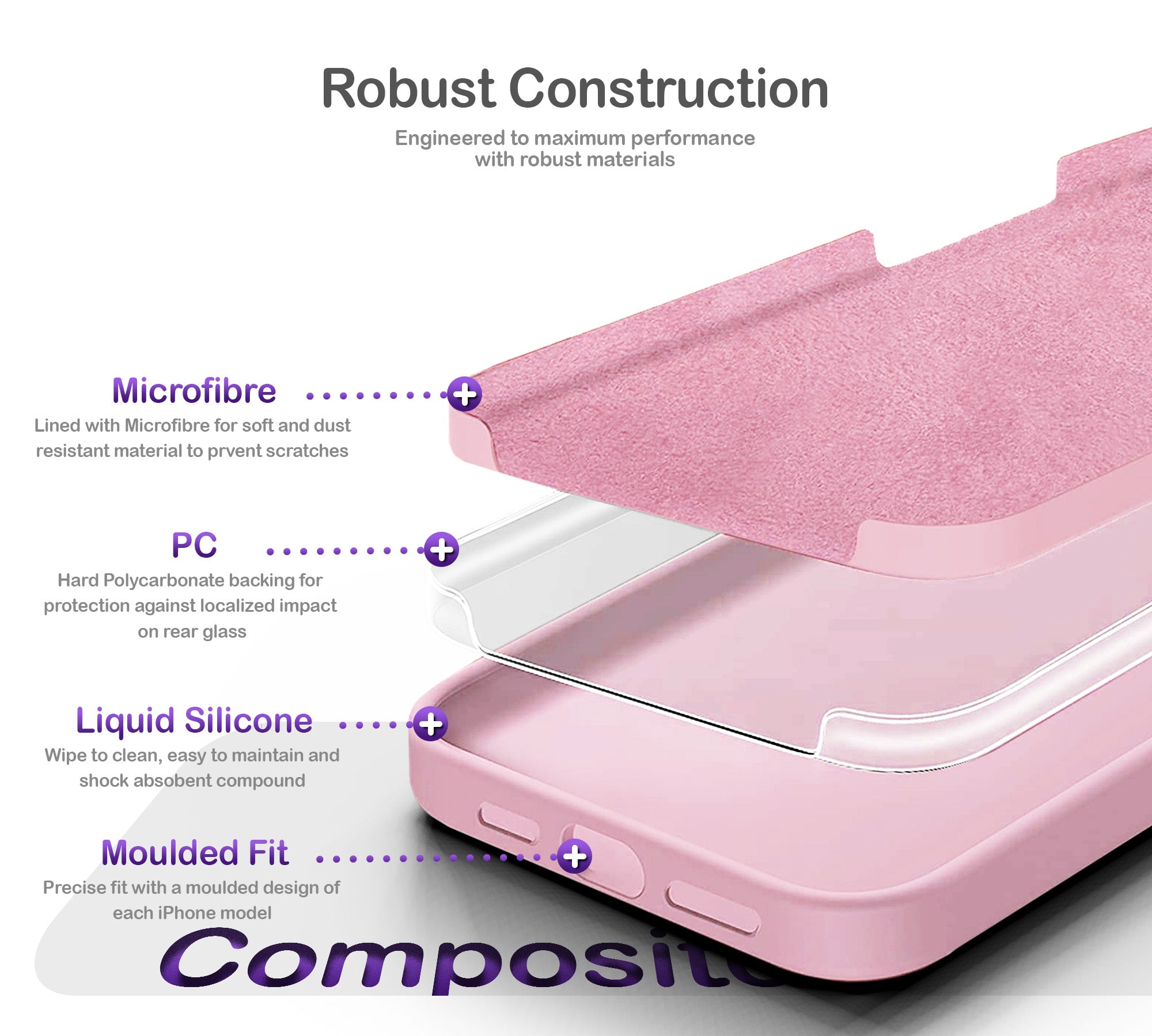 ORRO iPhone 16 Series Case - Liquid Silicone