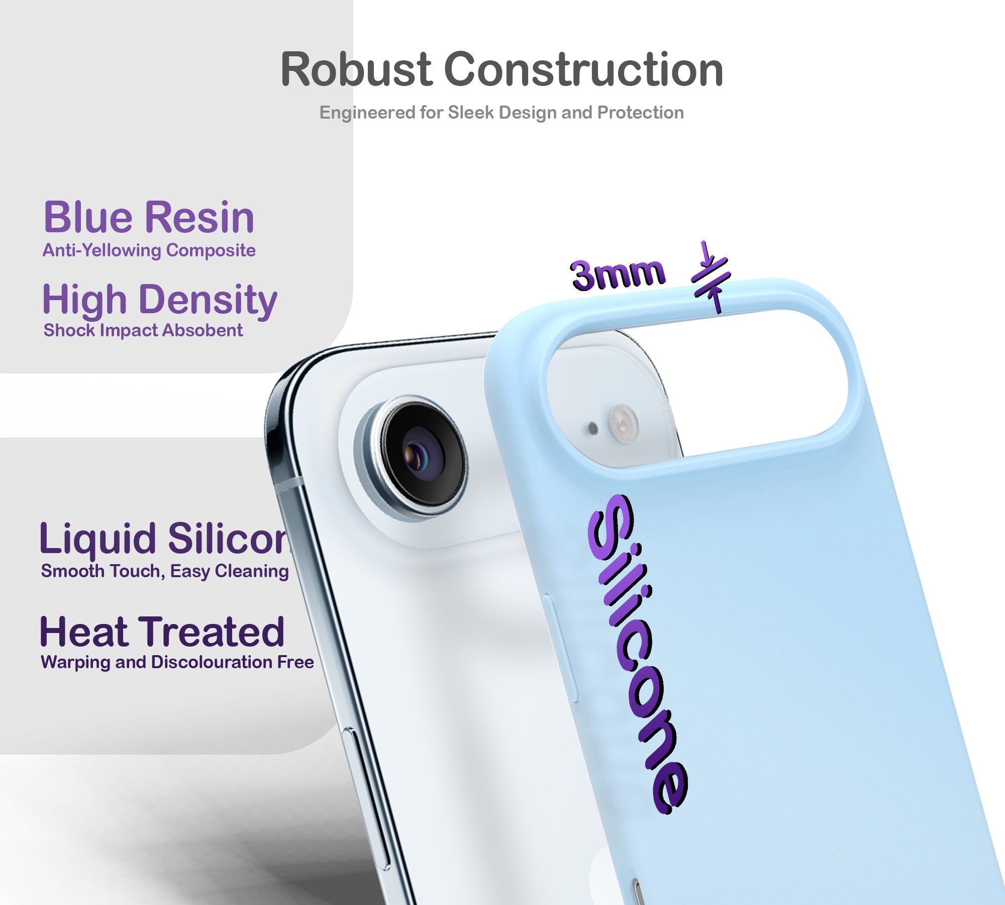 ORRO iPhone 17 Series Case - Liquid Silicone