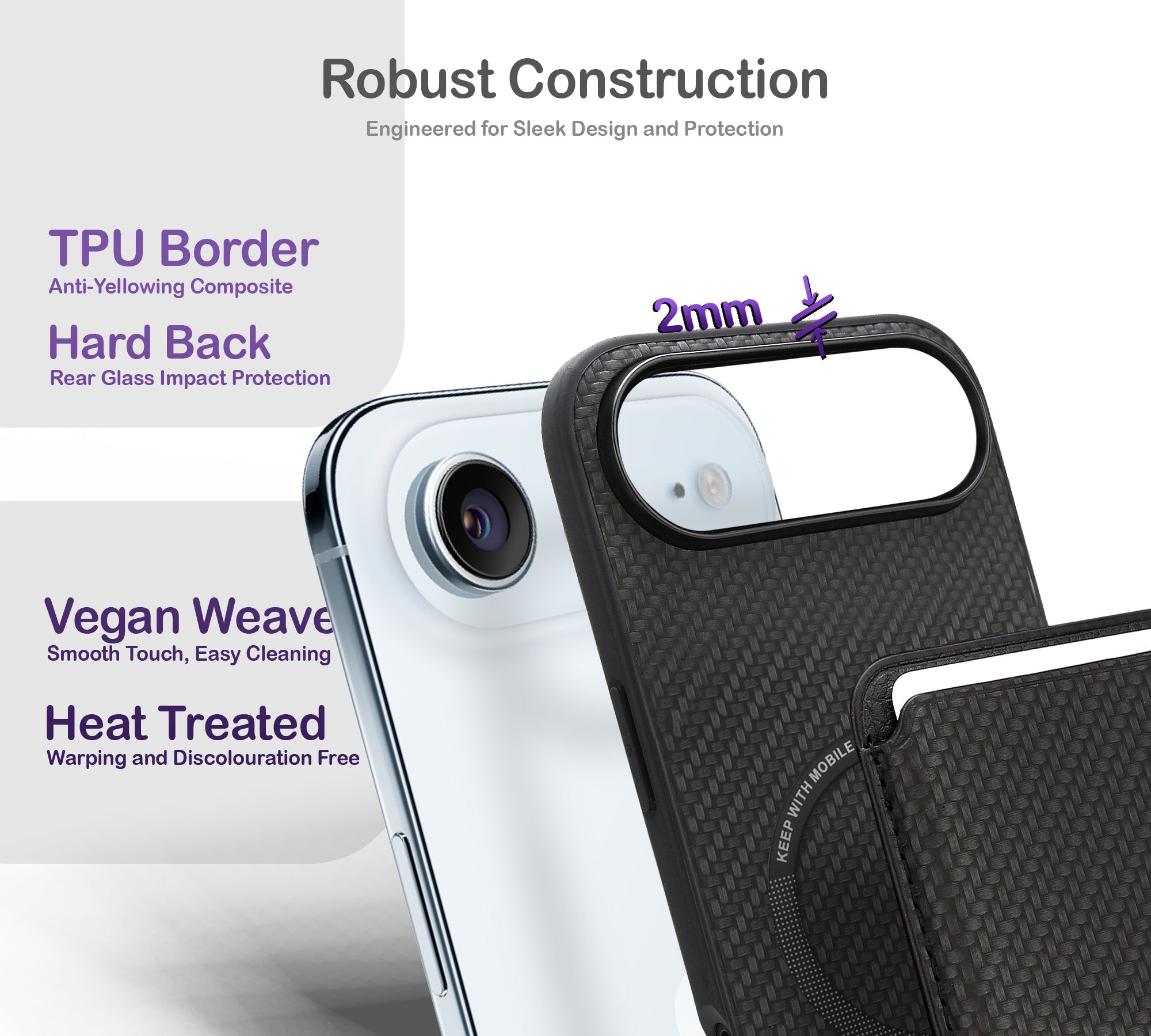 ORRO iPhone 17 Series Case - MagSafe Wallet