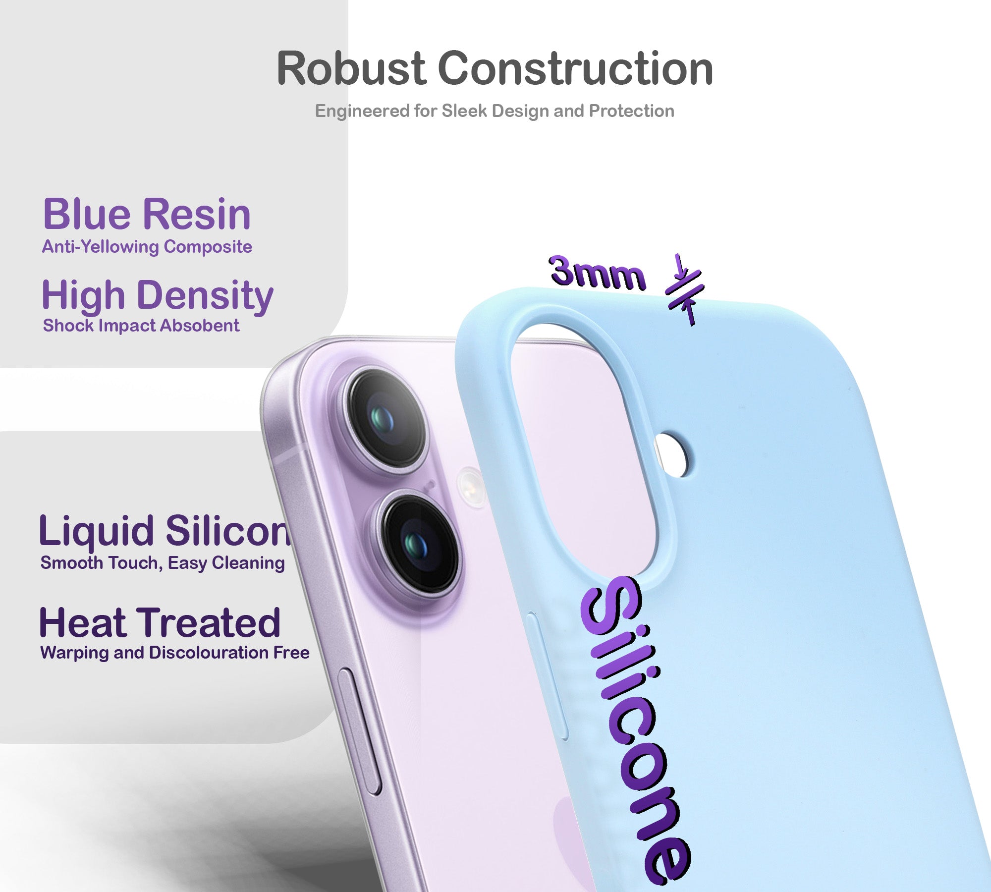 ORRO iPhone 17 Series Case - Liquid Silicone