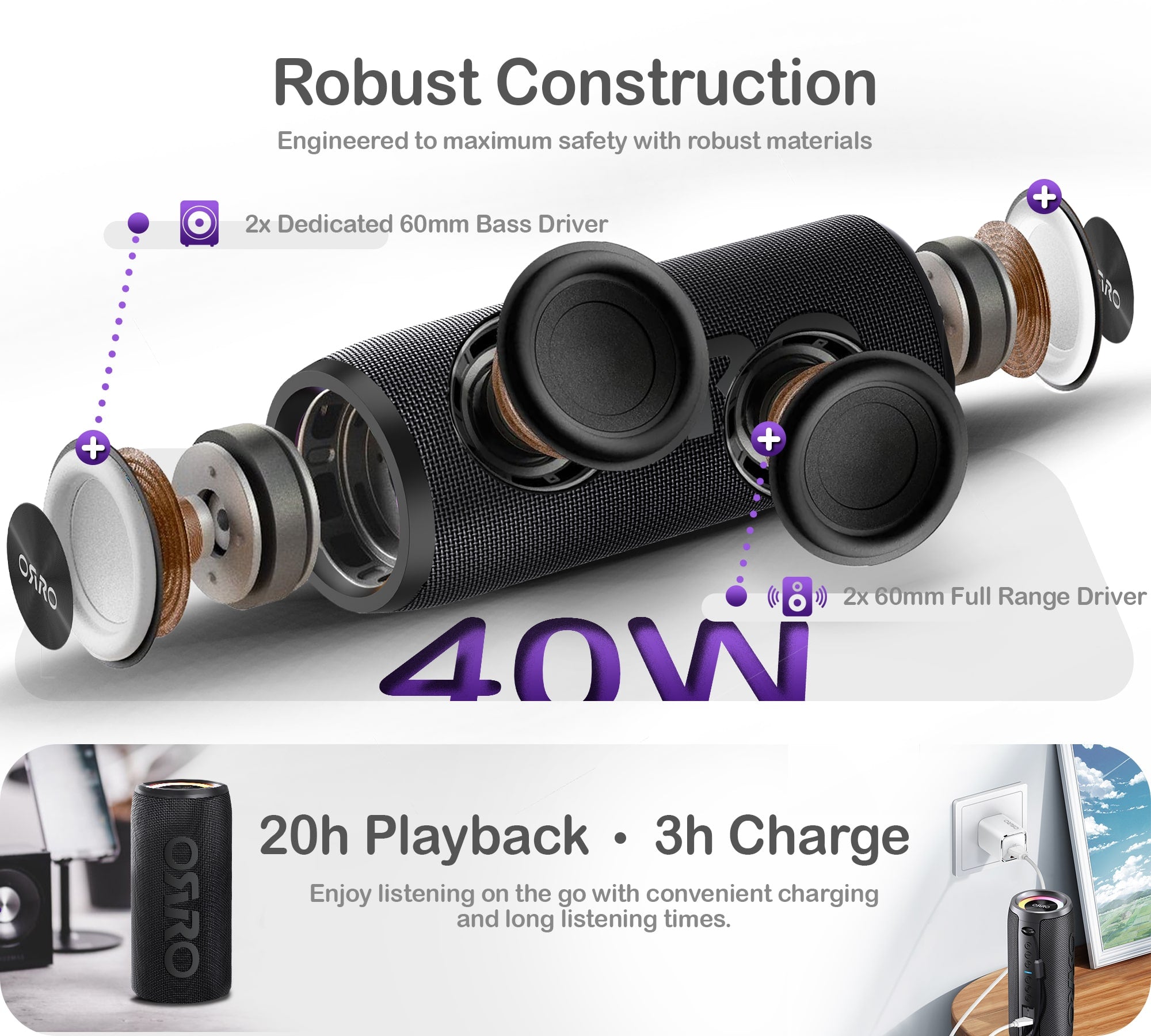 Pillar Pro Series · Portable Speaker