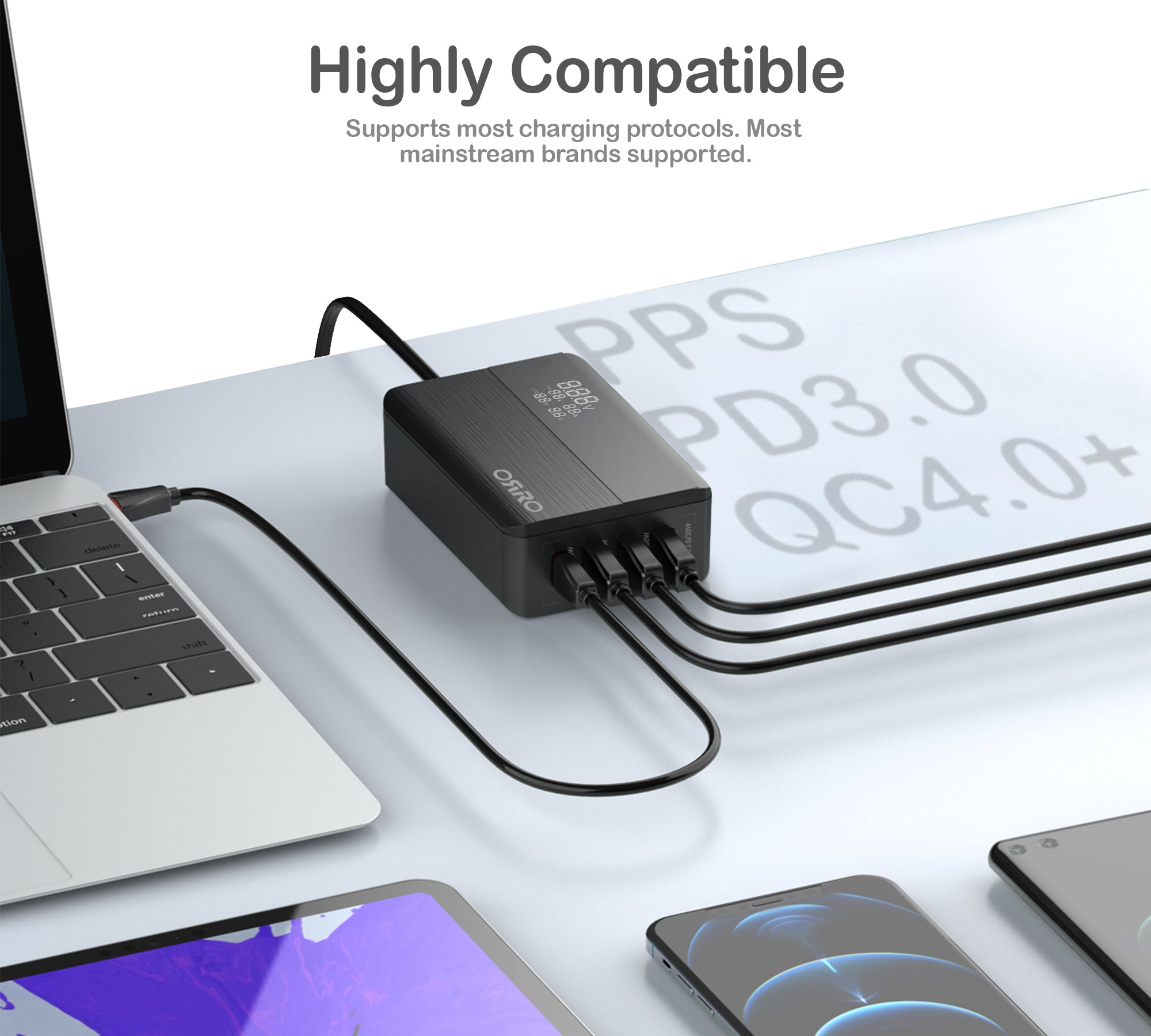 65W Desktop Fast Charger · Pro Series