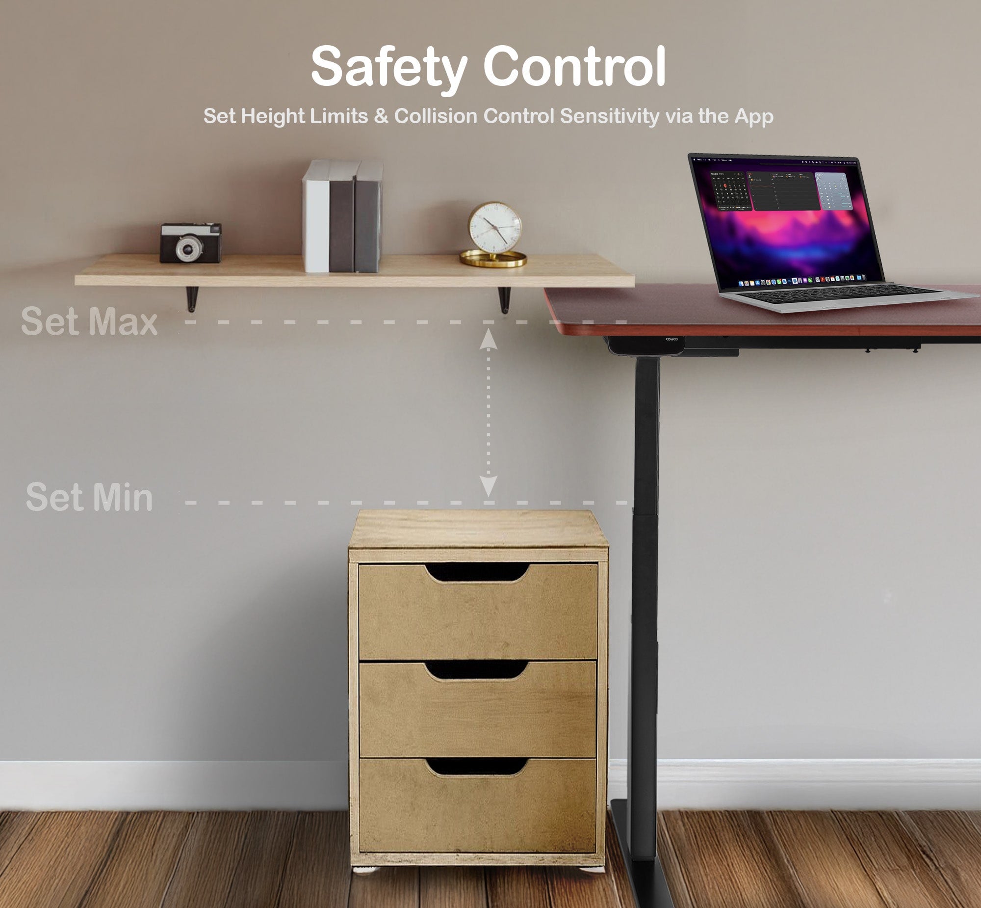 ORRO Pro Standing Desk Frame