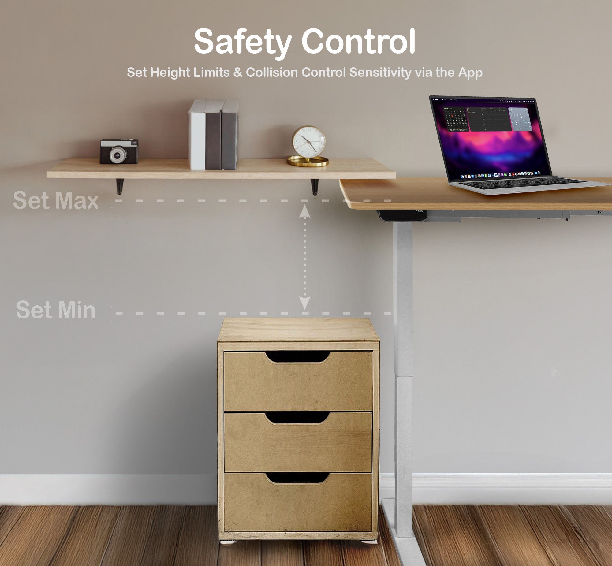 ORRO Pro Standing Desk Frame