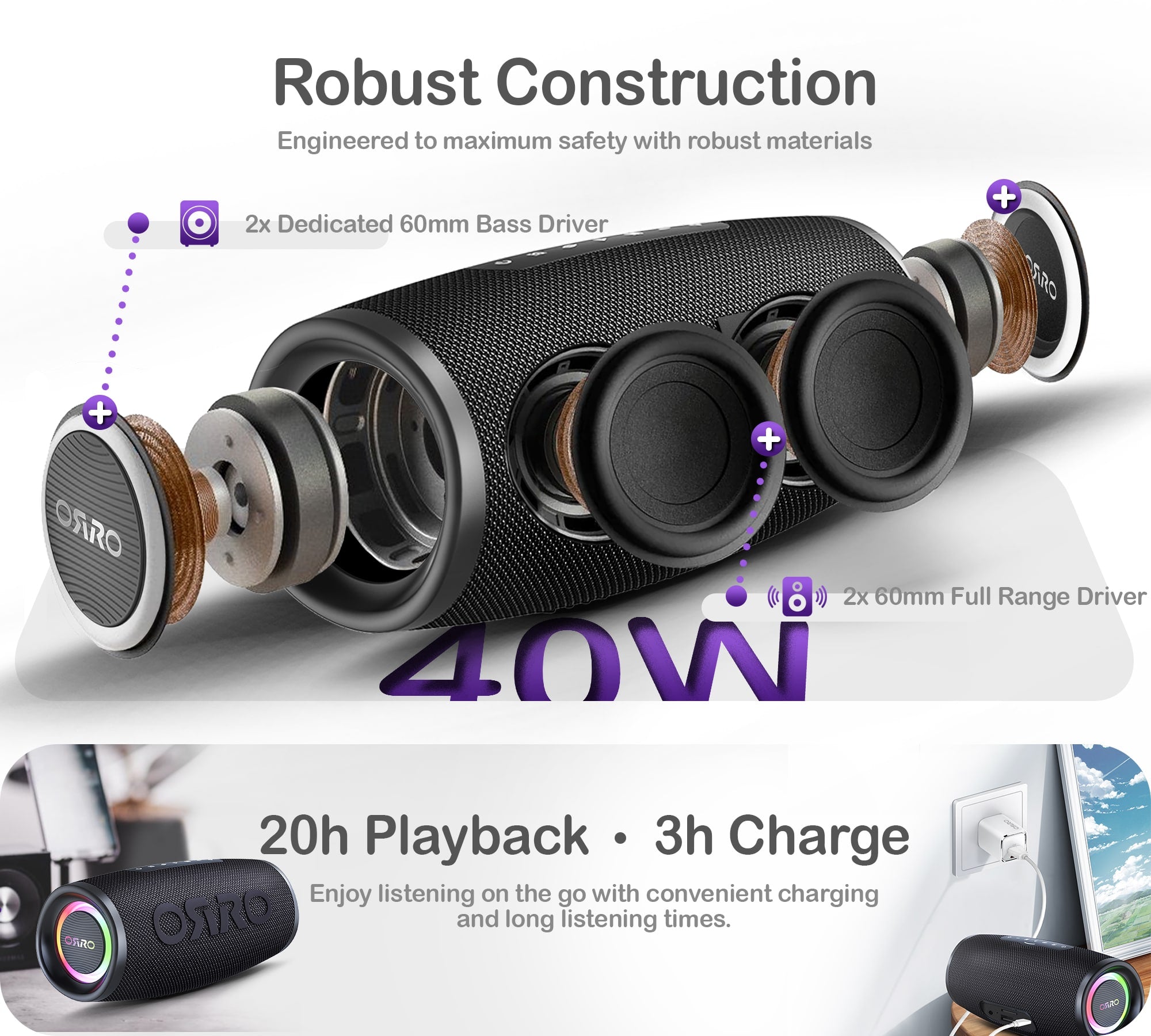 Barrel Eco Series · Portable Speaker