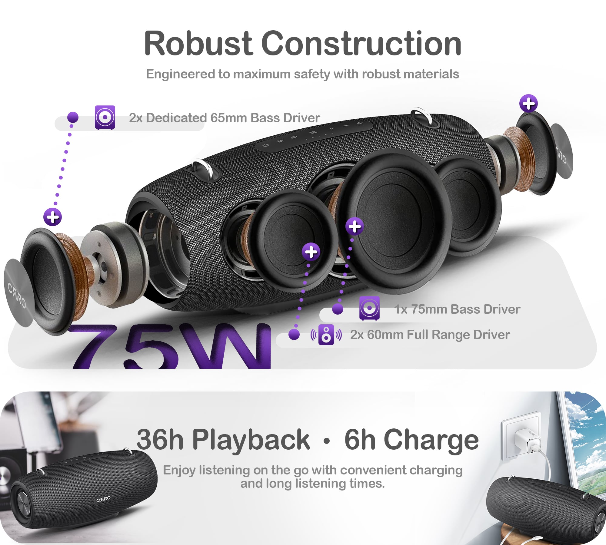 Barrel Home Series · Portable Speaker