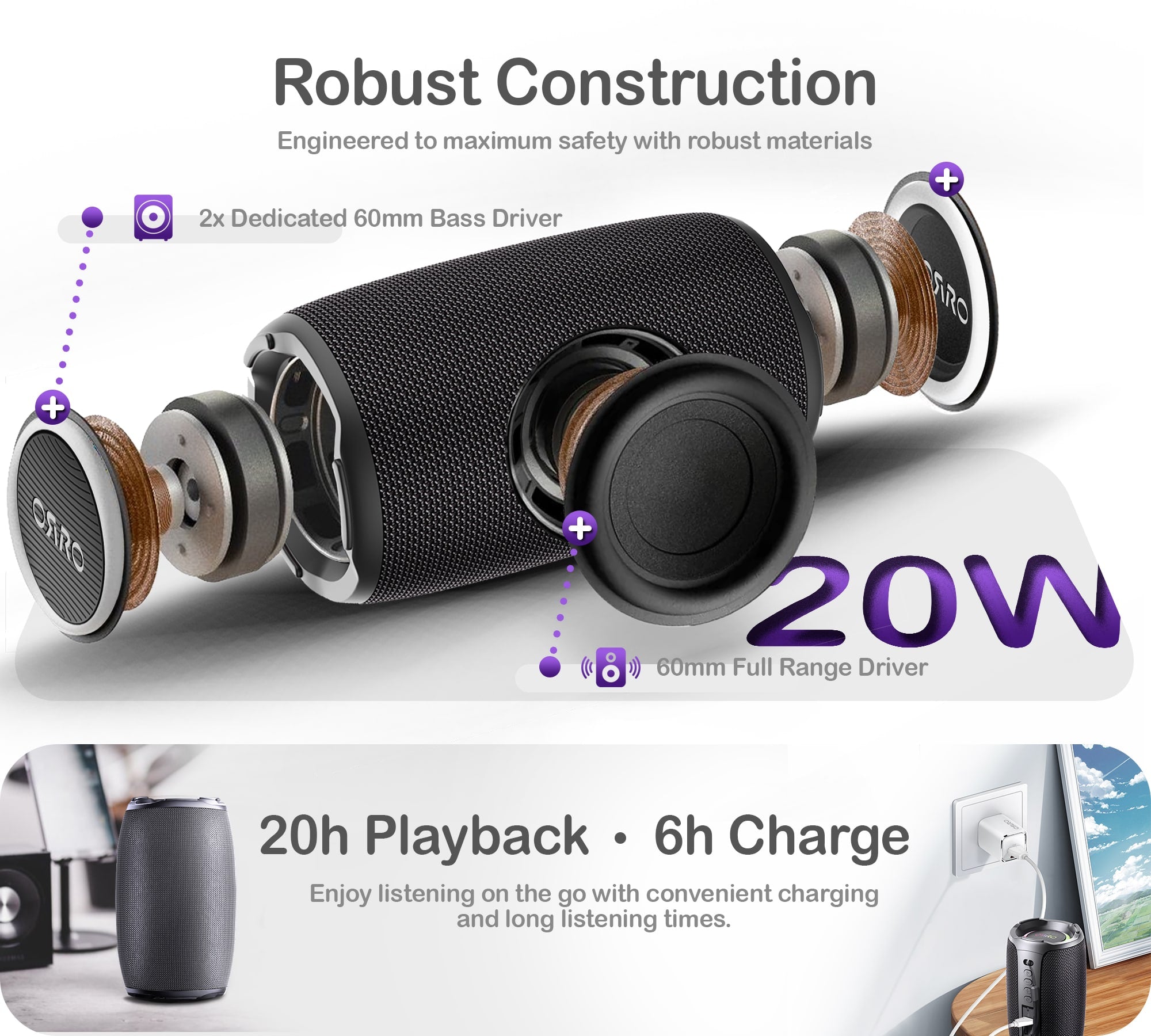 Pillar Home Series · Portable Speaker