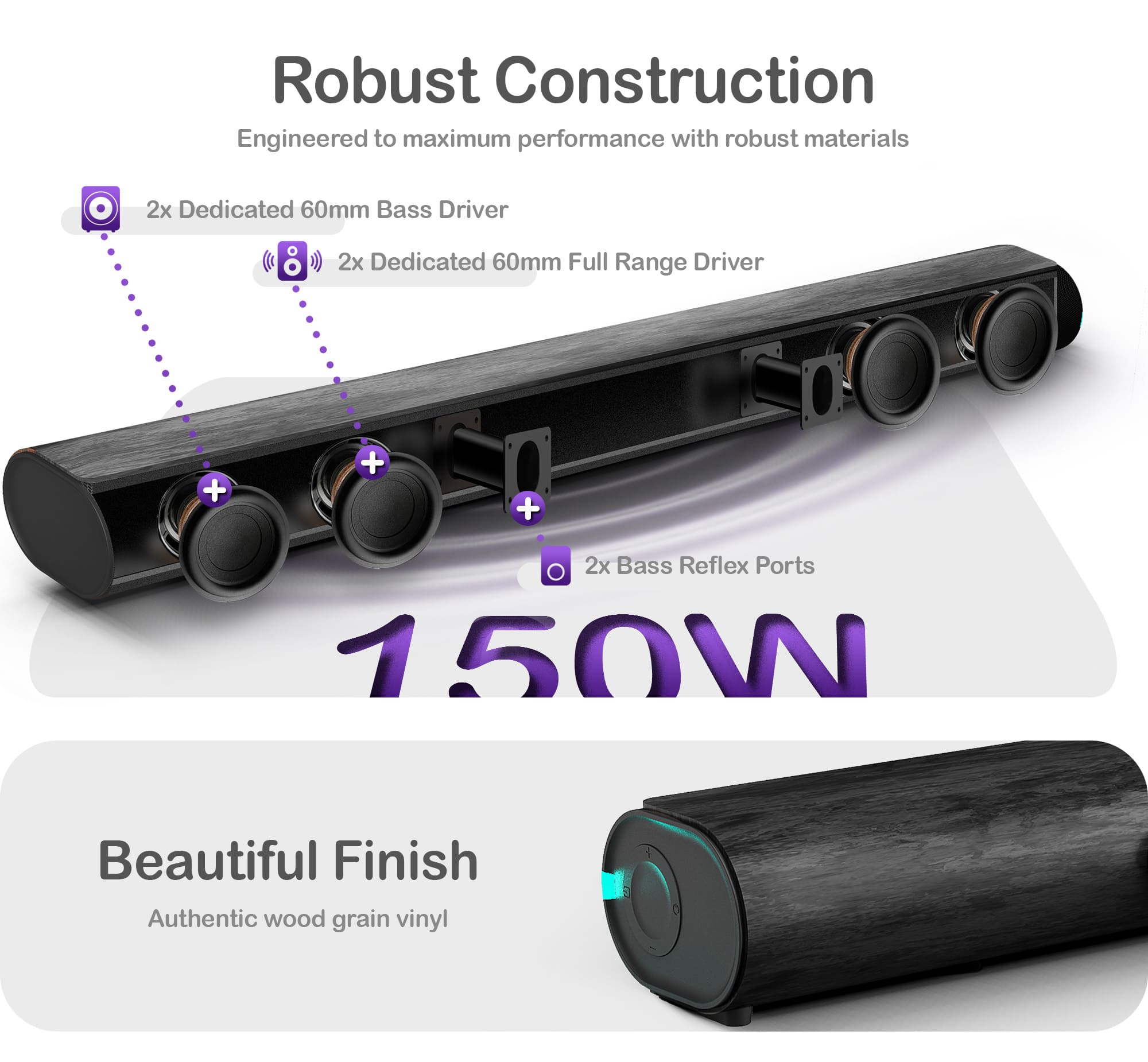 Home Series Soundbar · 150W