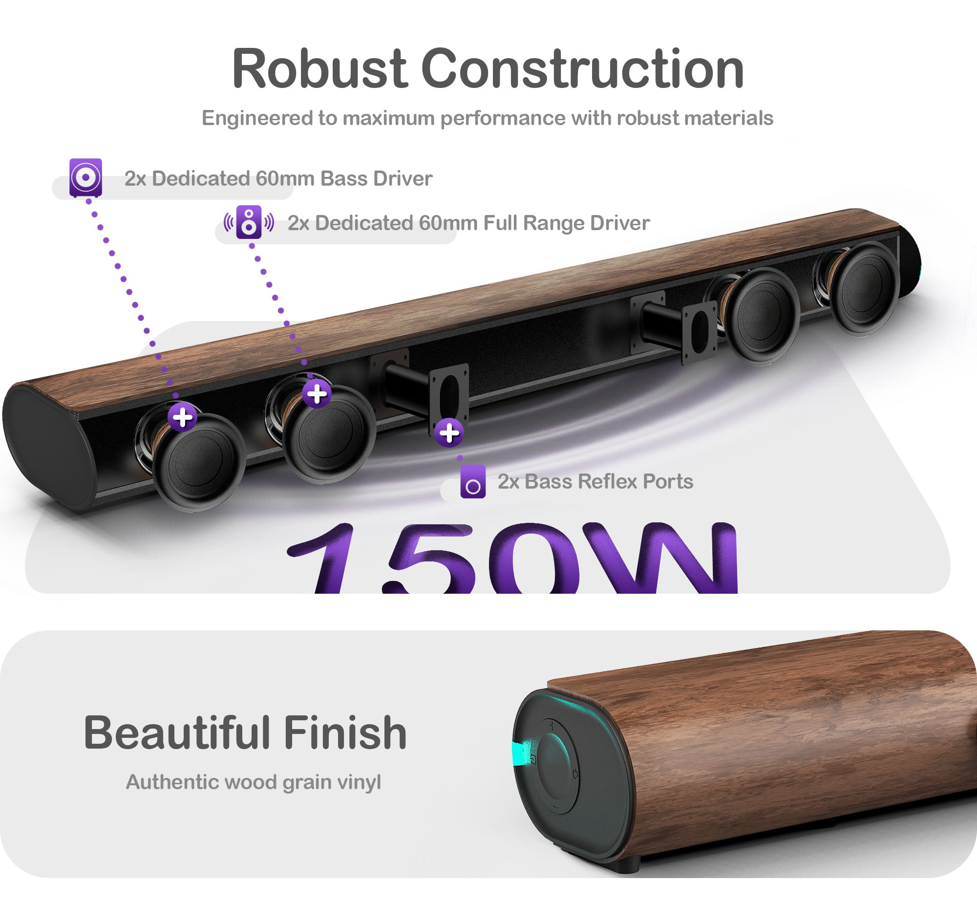 Home Series Soundbar · 150W