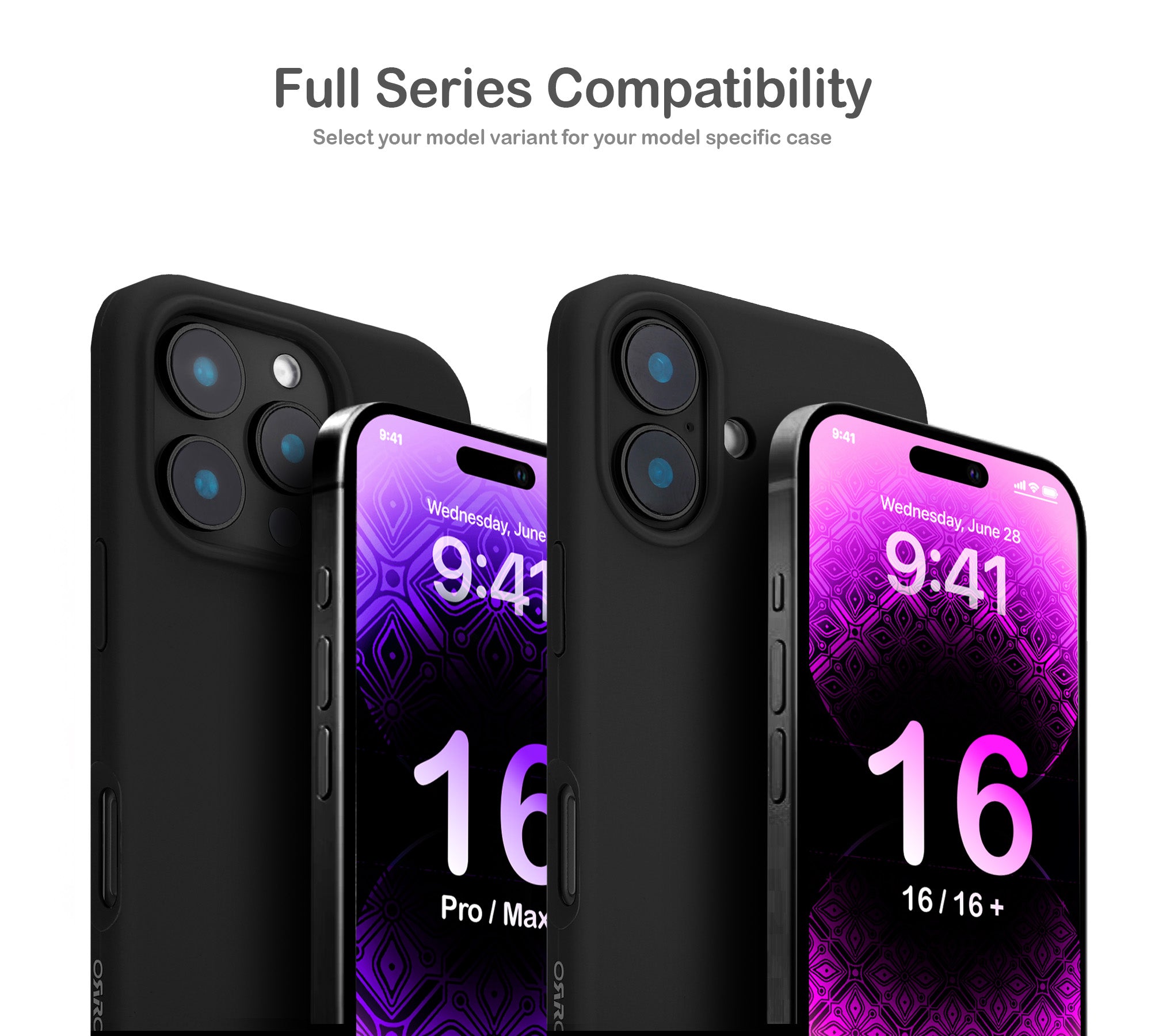 ORRO iPhone 16 Series Case - Liquid Silicone