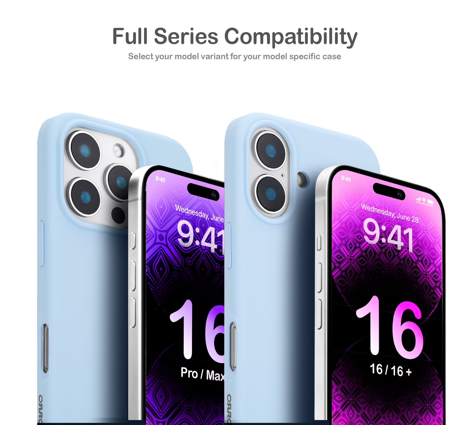 ORRO iPhone 16 Series Case - Liquid Silicone