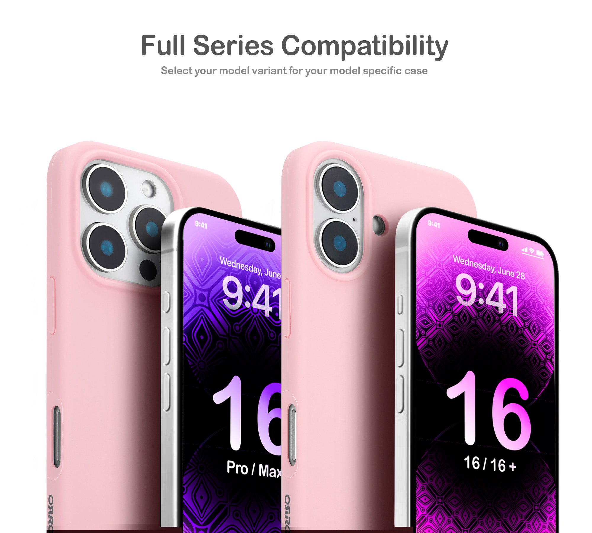 ORRO iPhone 16 Series Case - Liquid Silicone