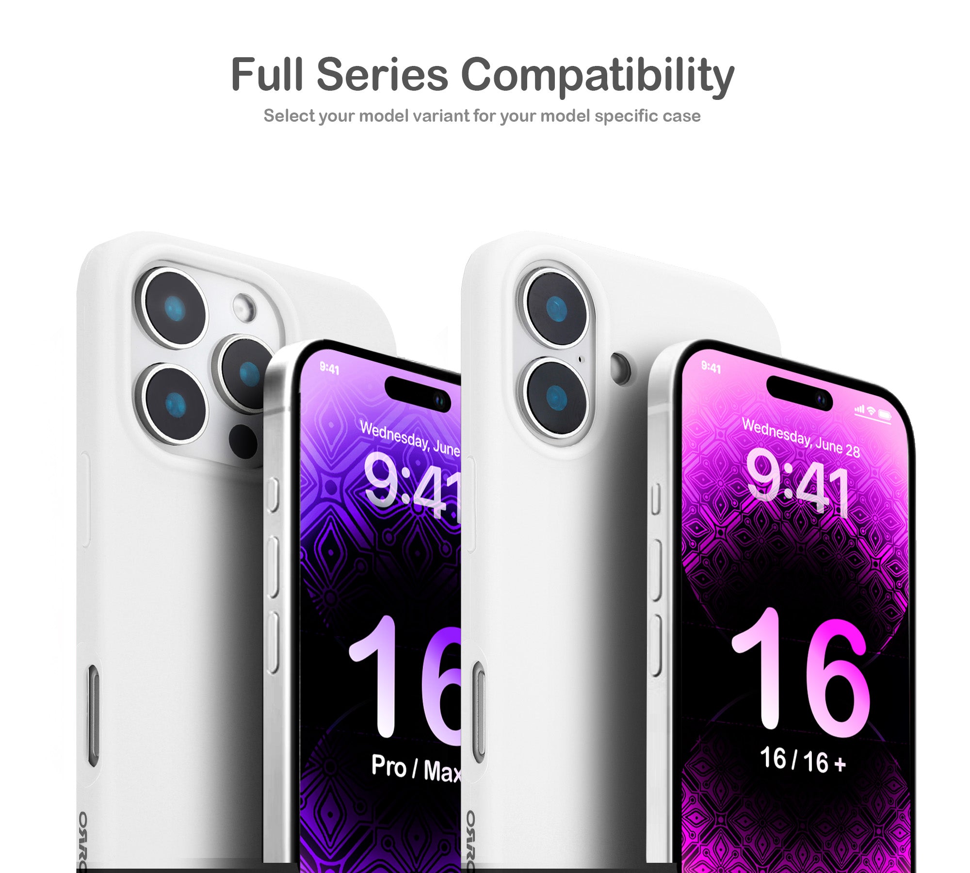 ORRO iPhone 16 Series Case - Liquid Silicone