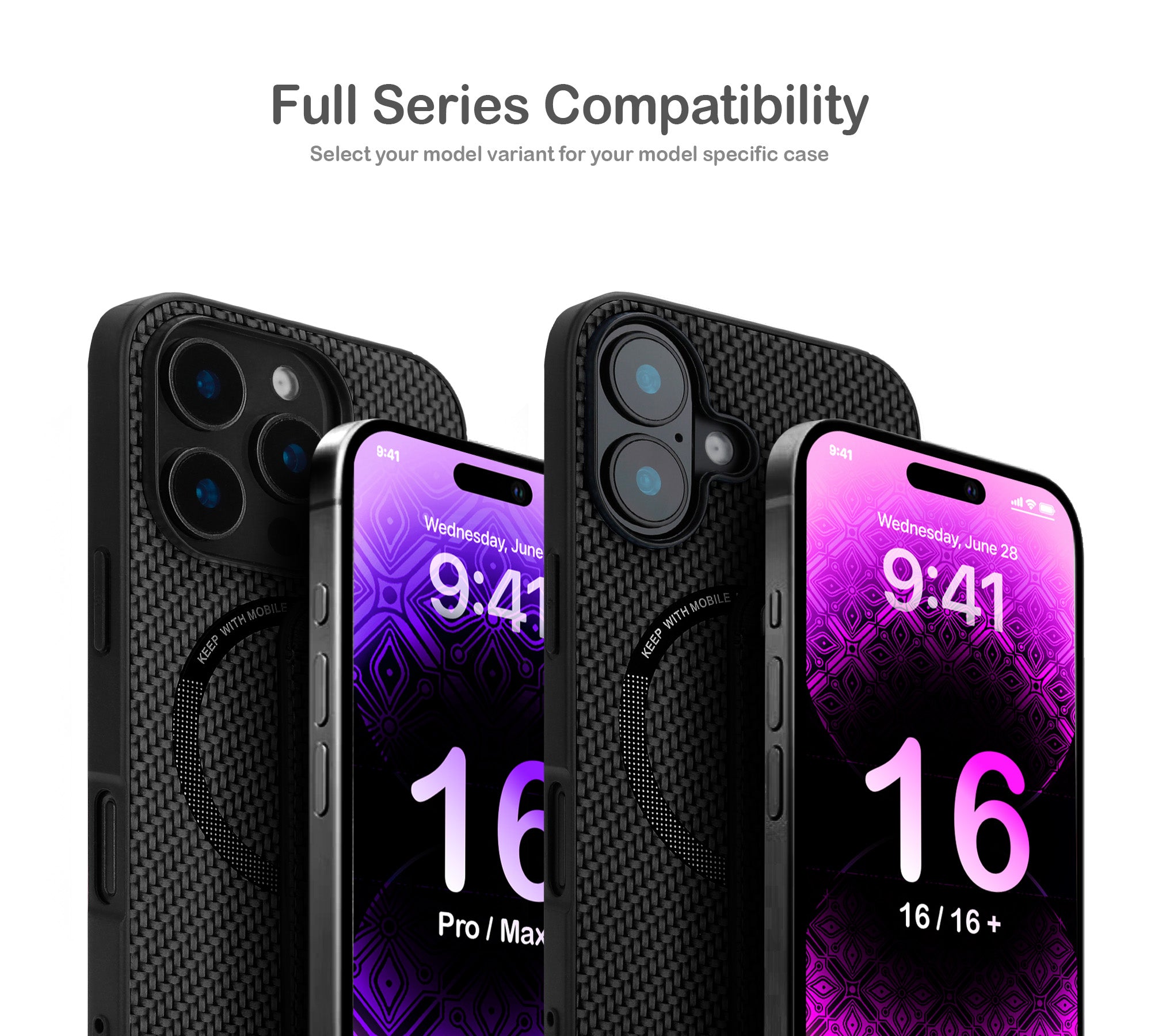 ORRO iPhone 16 Series Case - MagSage Wallet