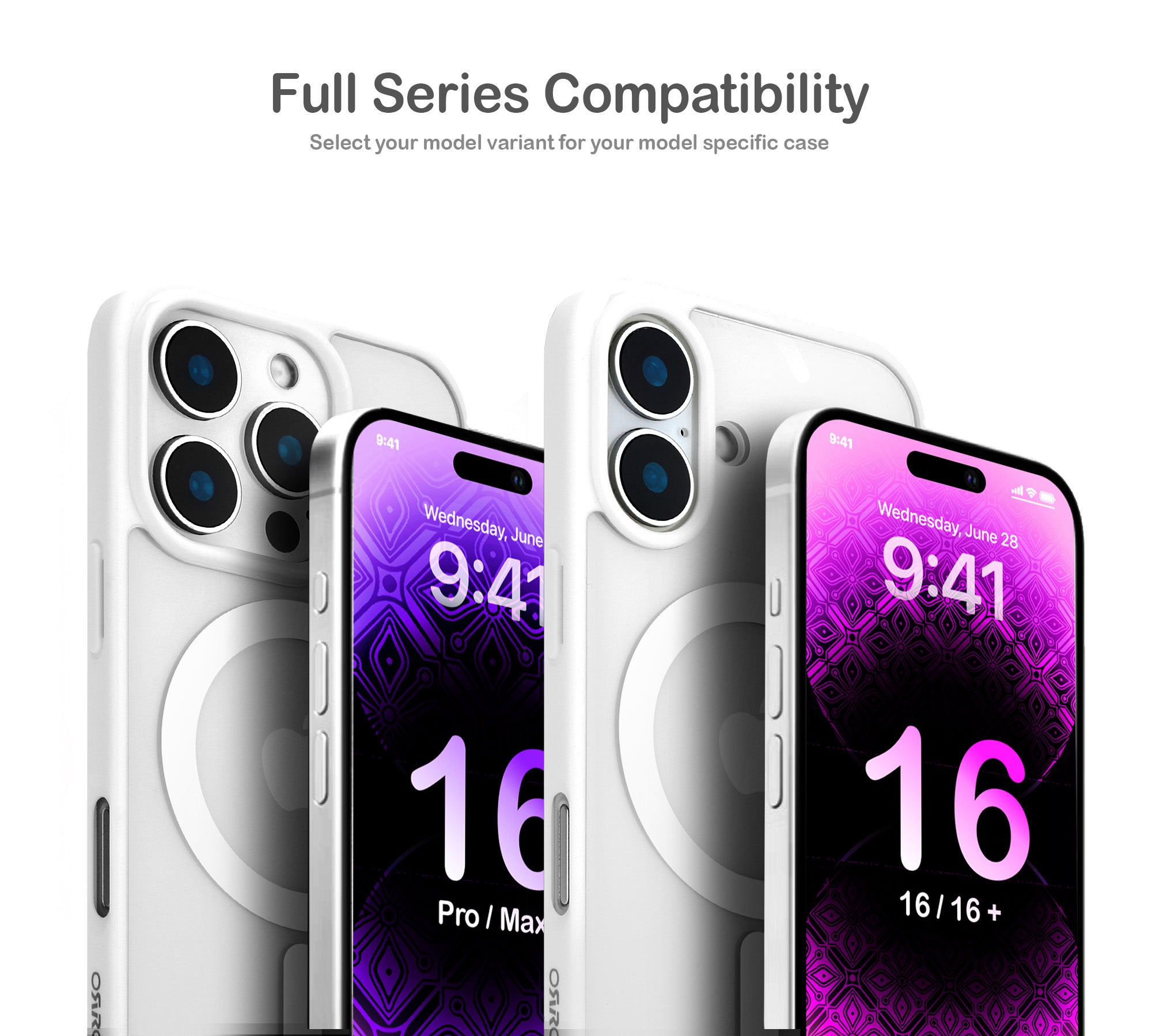 ORRO iPhone 16 Series Case - MagSage Colours