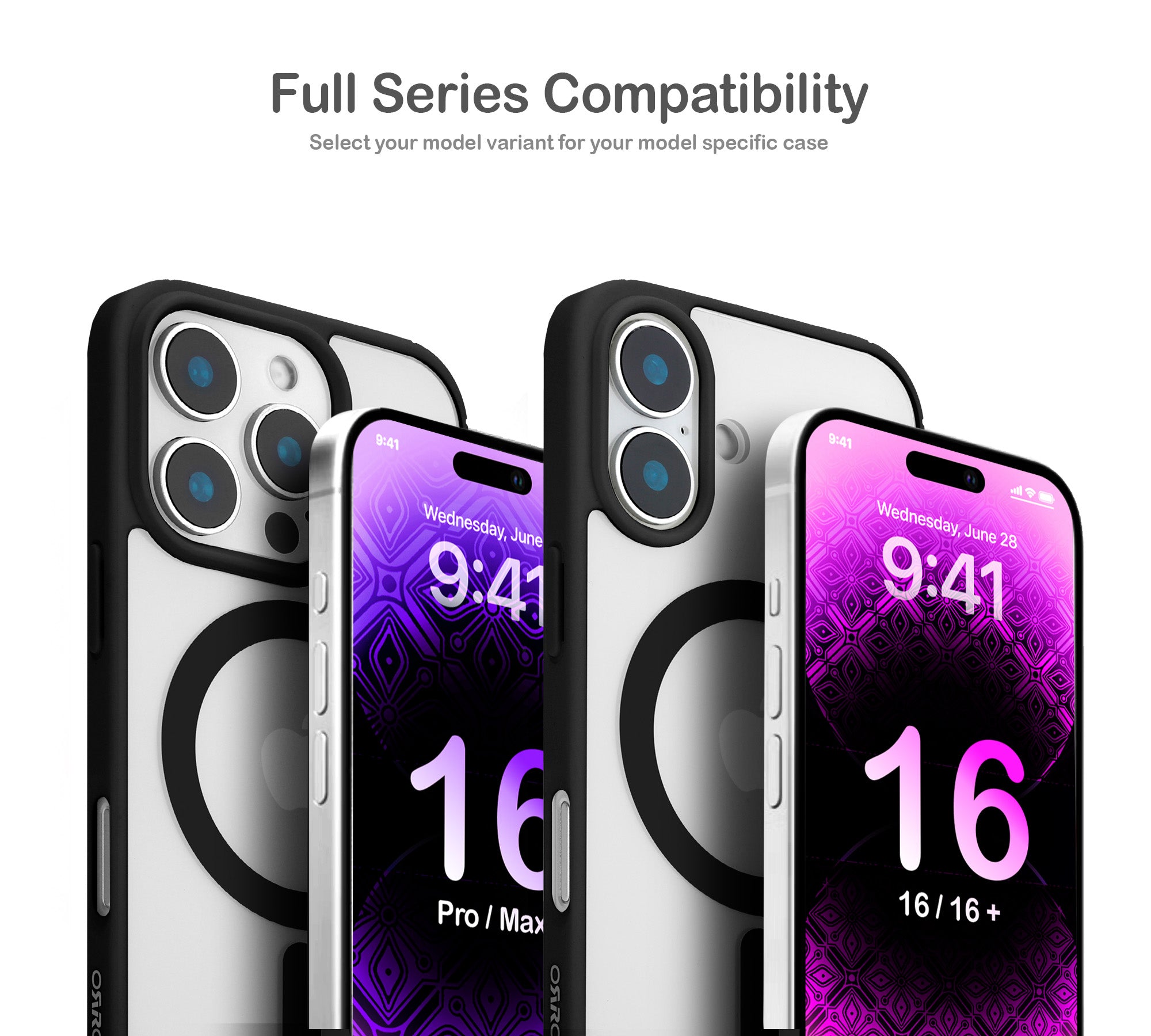 ORRO iPhone 16 Series Case - MagSage Colours