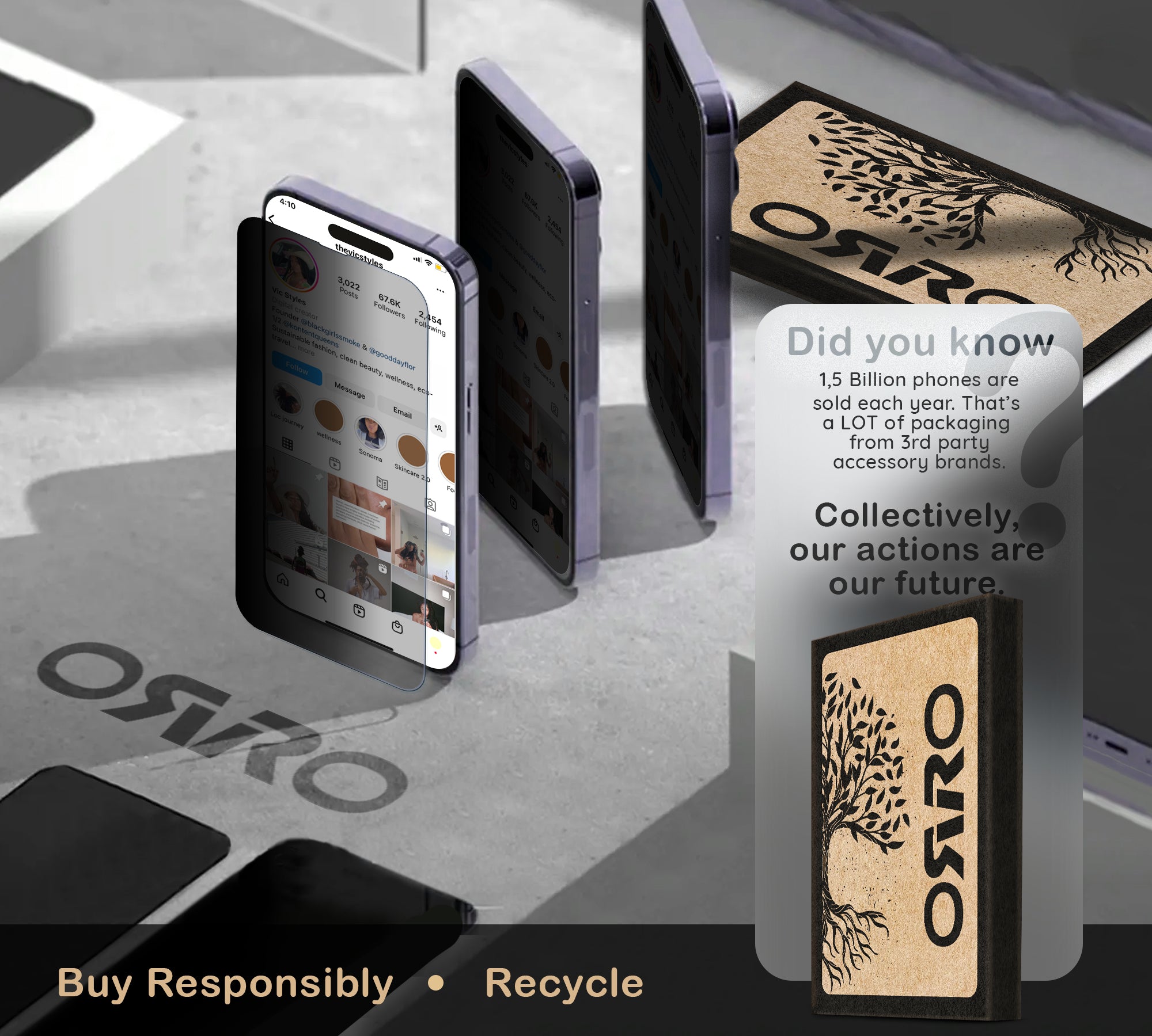 ORRO iPhone 15 Series Screen Protector - Privacy