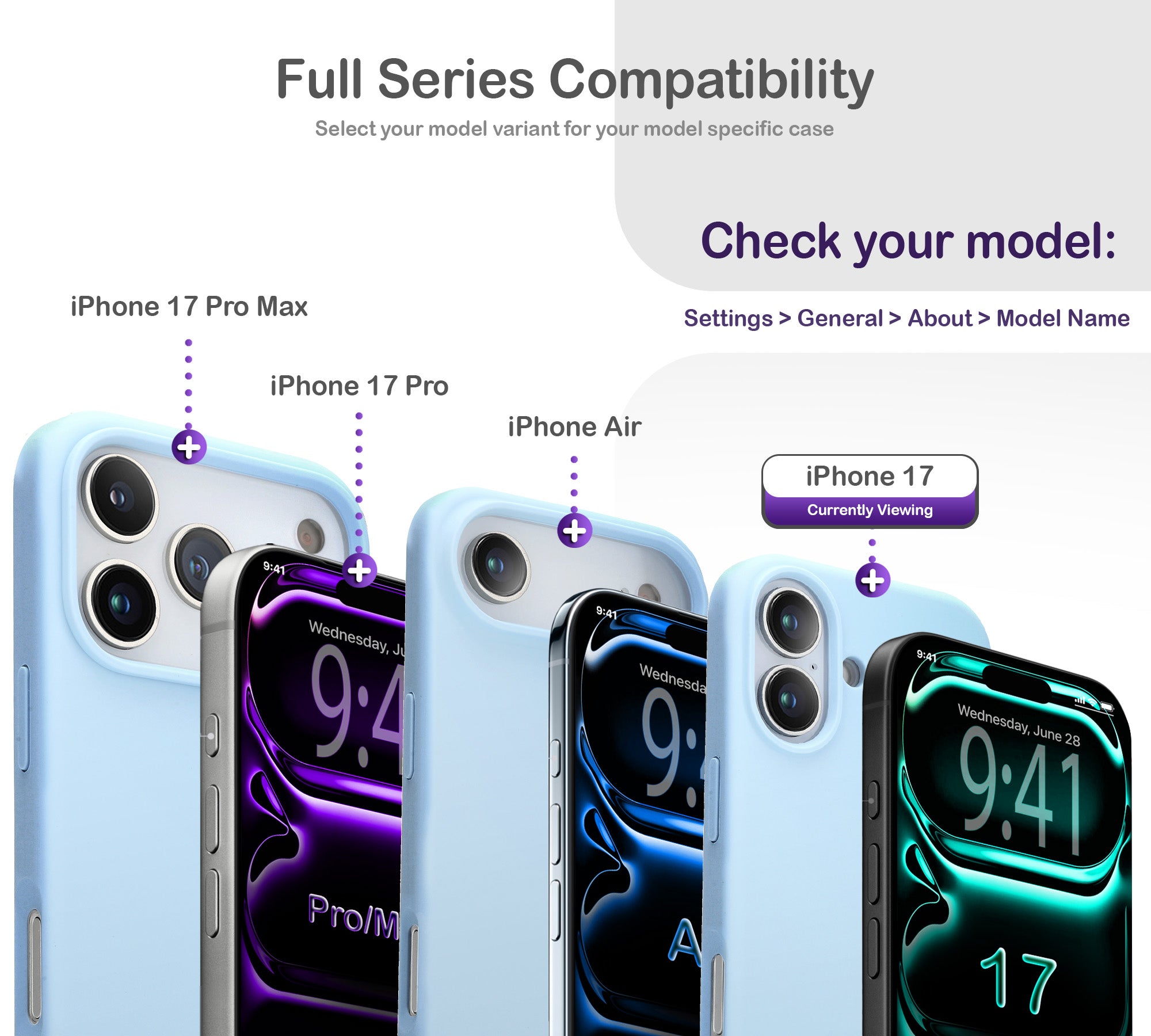 ORRO iPhone 17 Series Case - Liquid Silicone