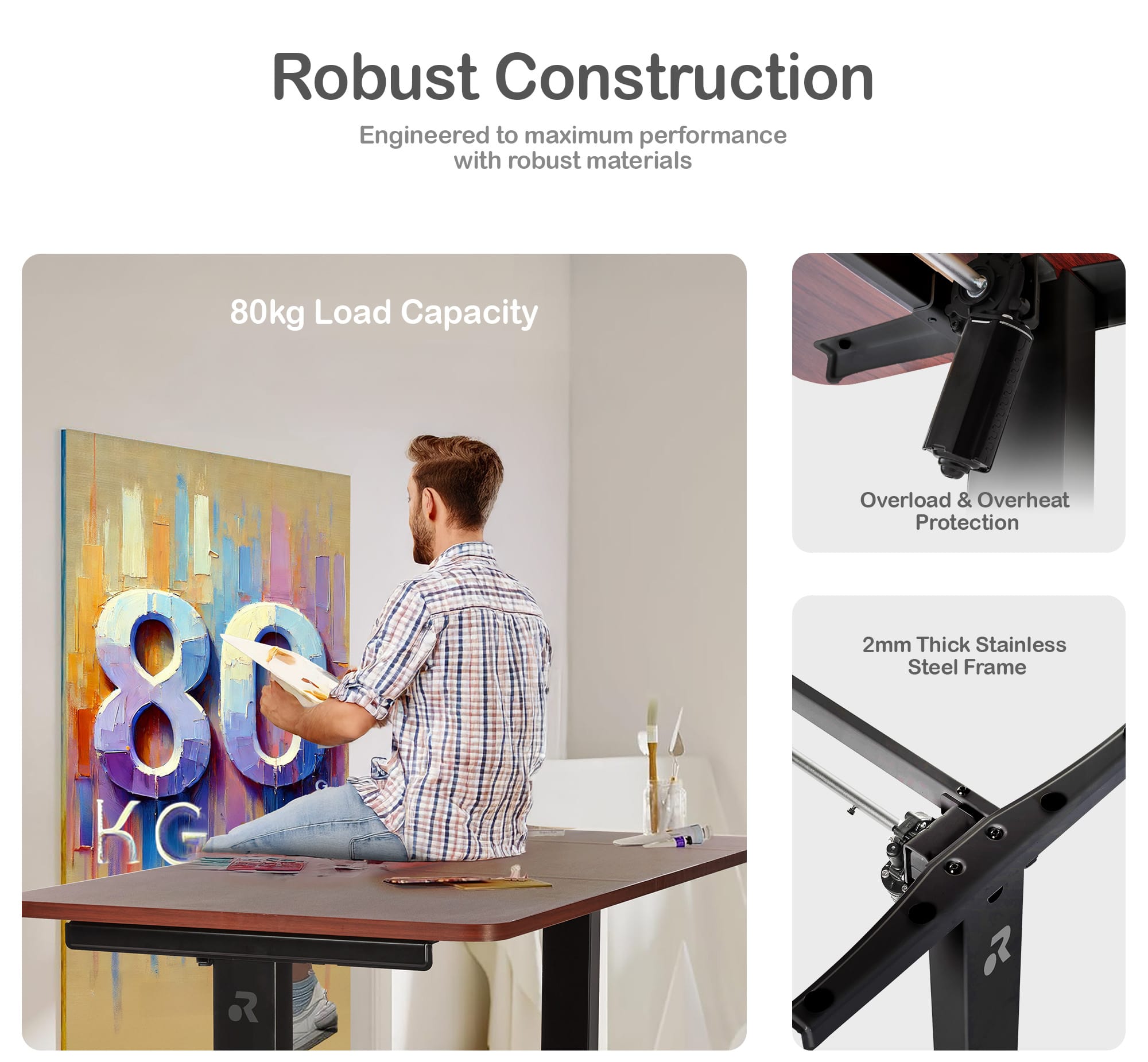 ORRO Eco Standing Desk Frame