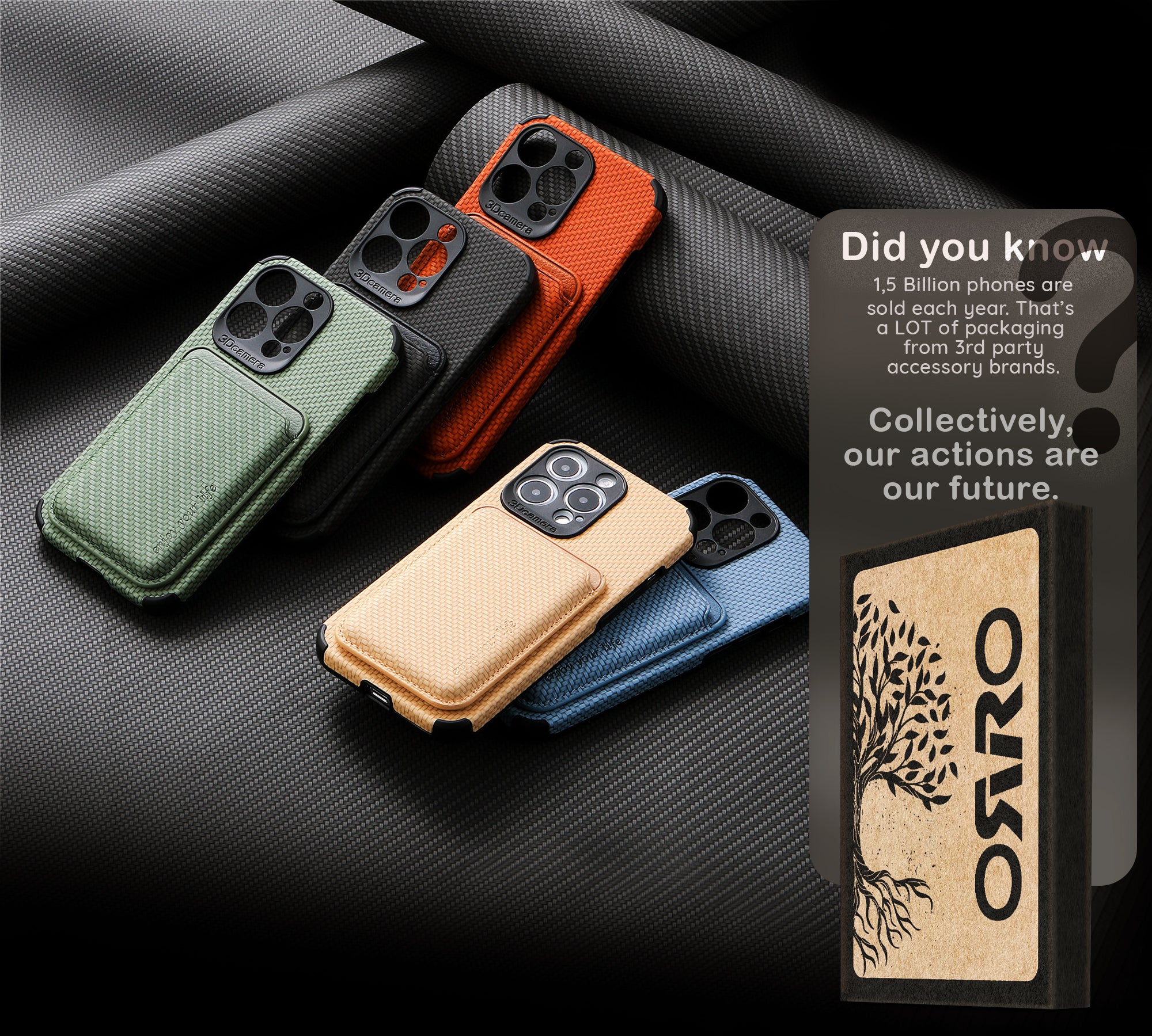 ORRO iPhone 16 Series Case - MagSage Wallet