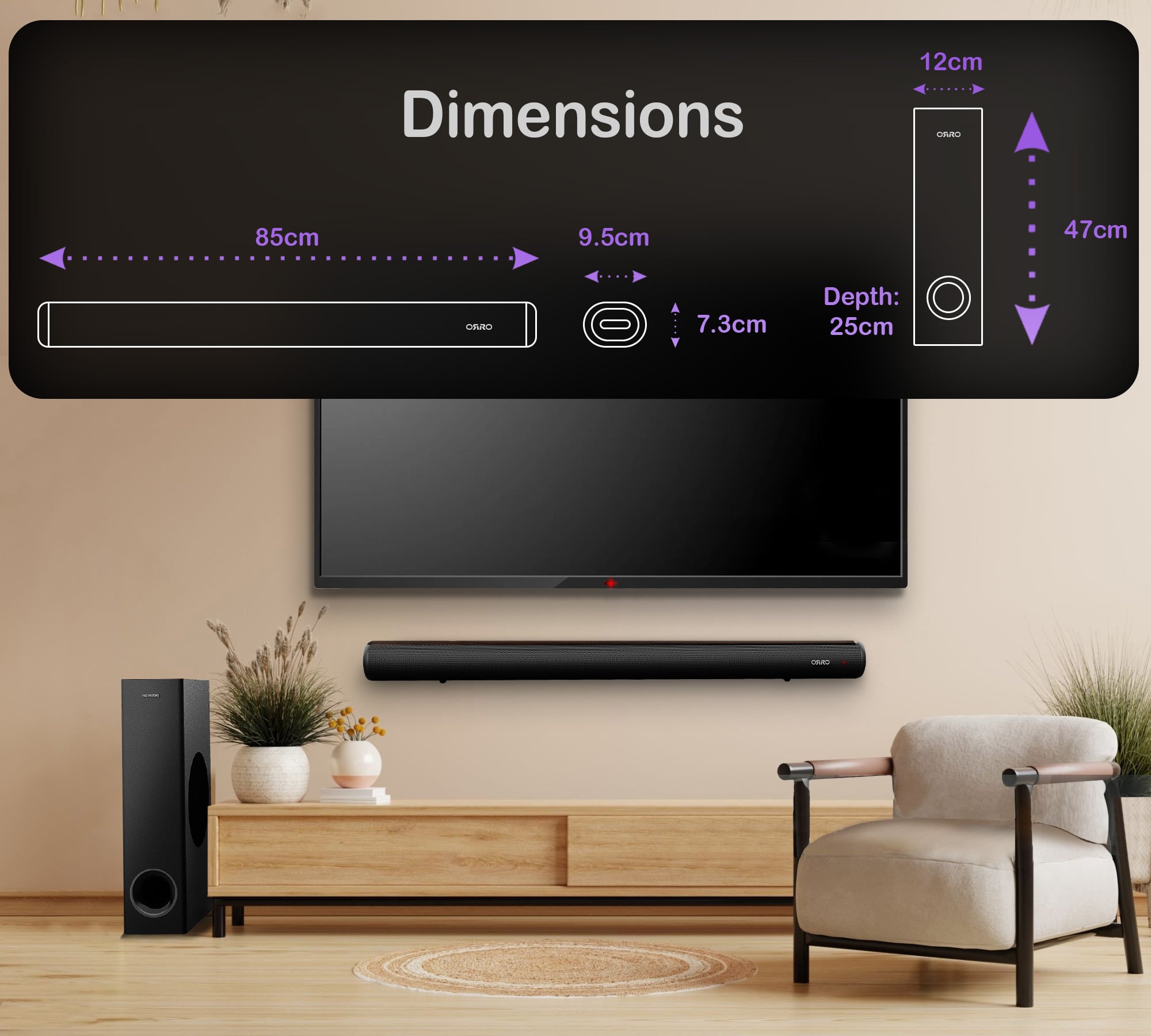 Eco Plus Series Soundbar · 200W