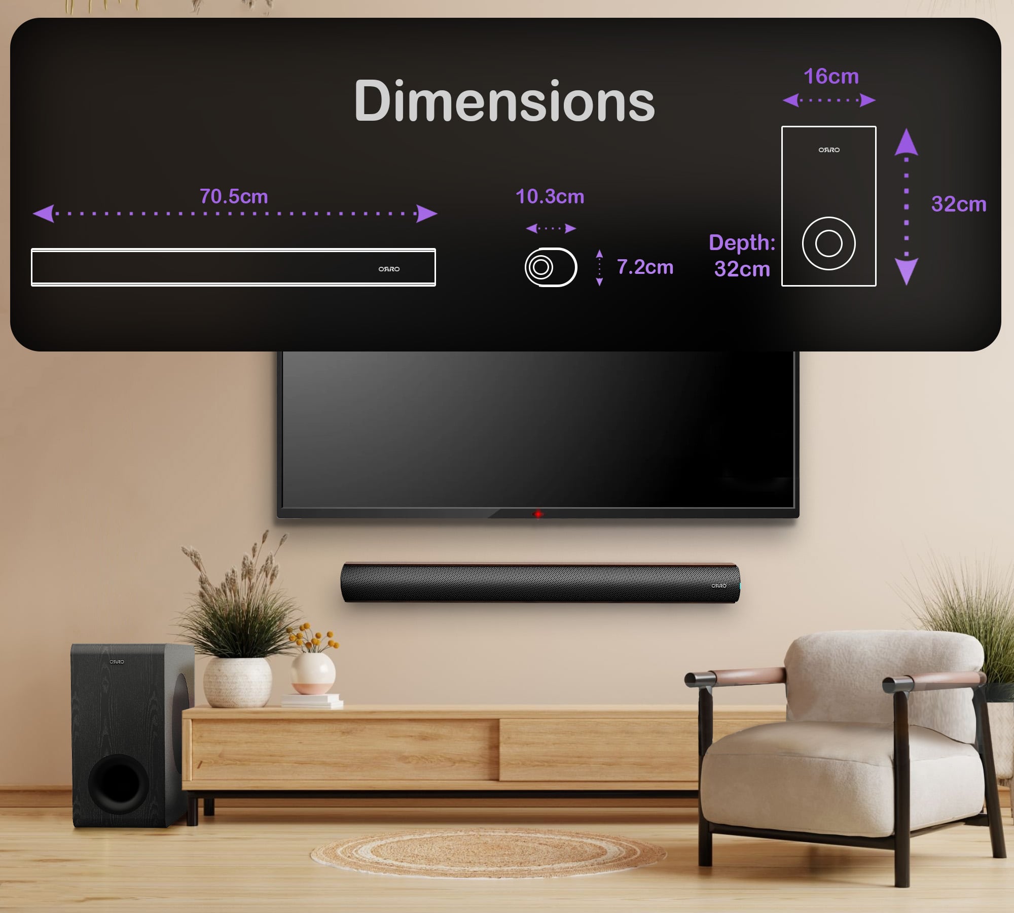 Home Plus Series Soundbar · 300W