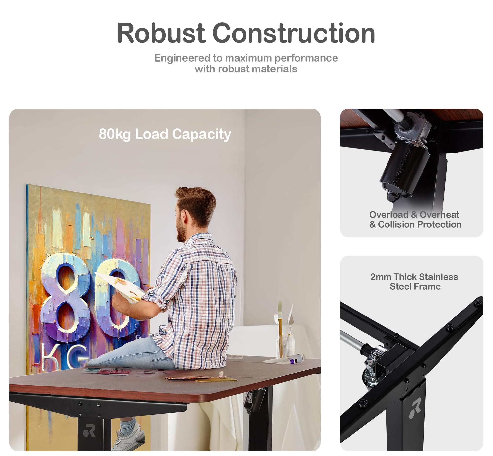 ORRO Home Plus Standing Desk Frame