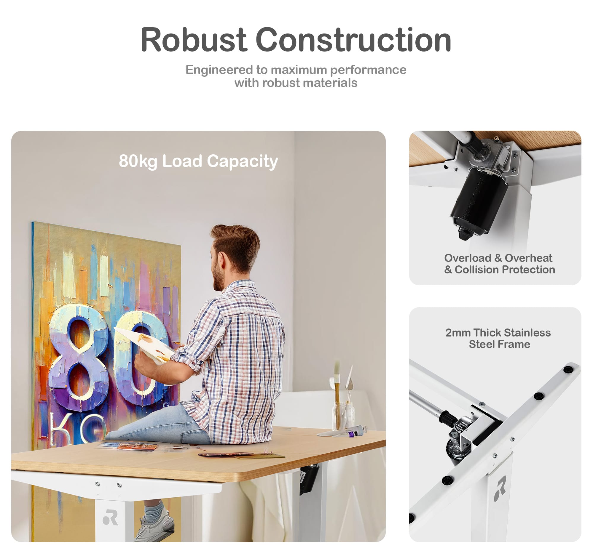 ORRO Home Plus Standing Desk Frame
