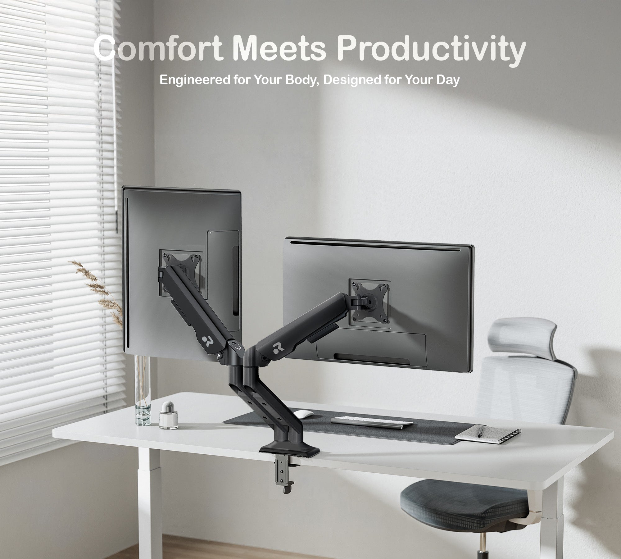 ORRO Pro Gen 2 - Dual Monitor Arm