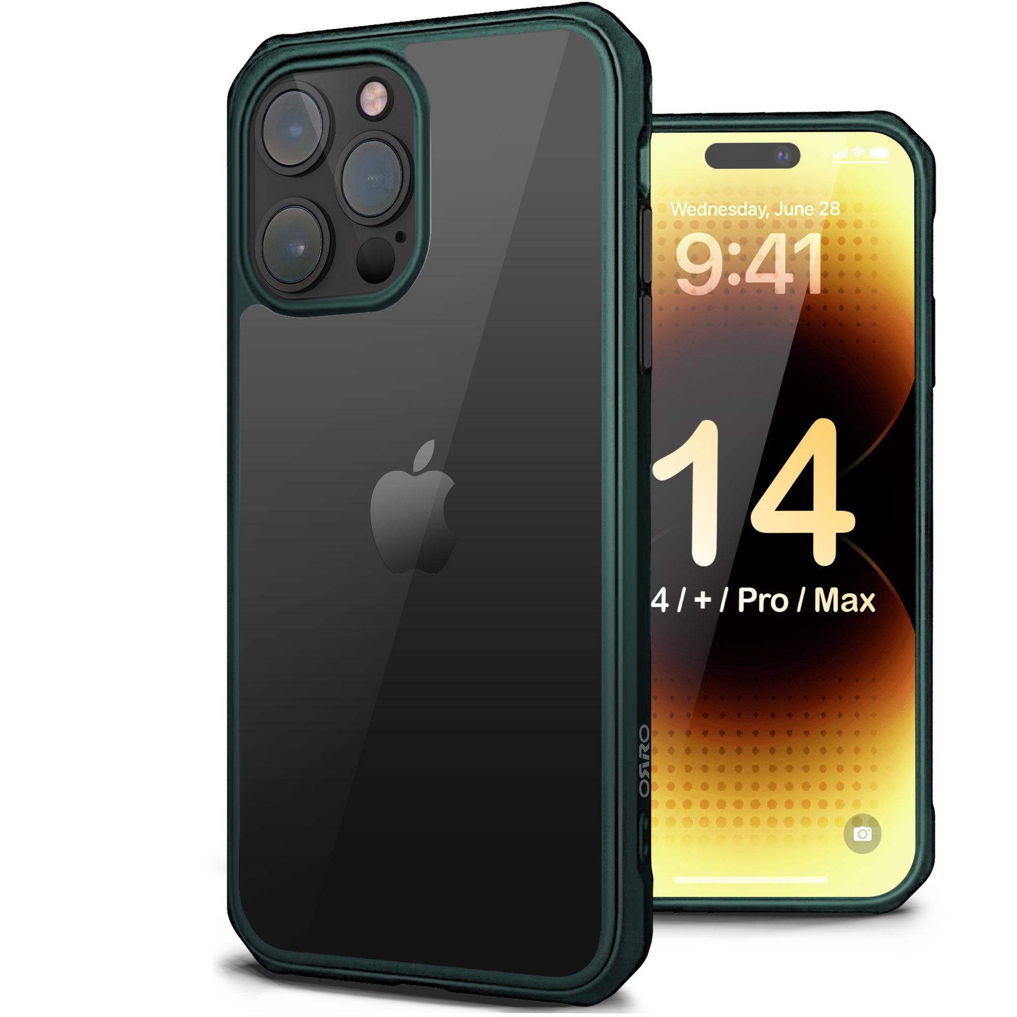 ORRO iPhone 14 Series Case - Armour Edge Clear Back