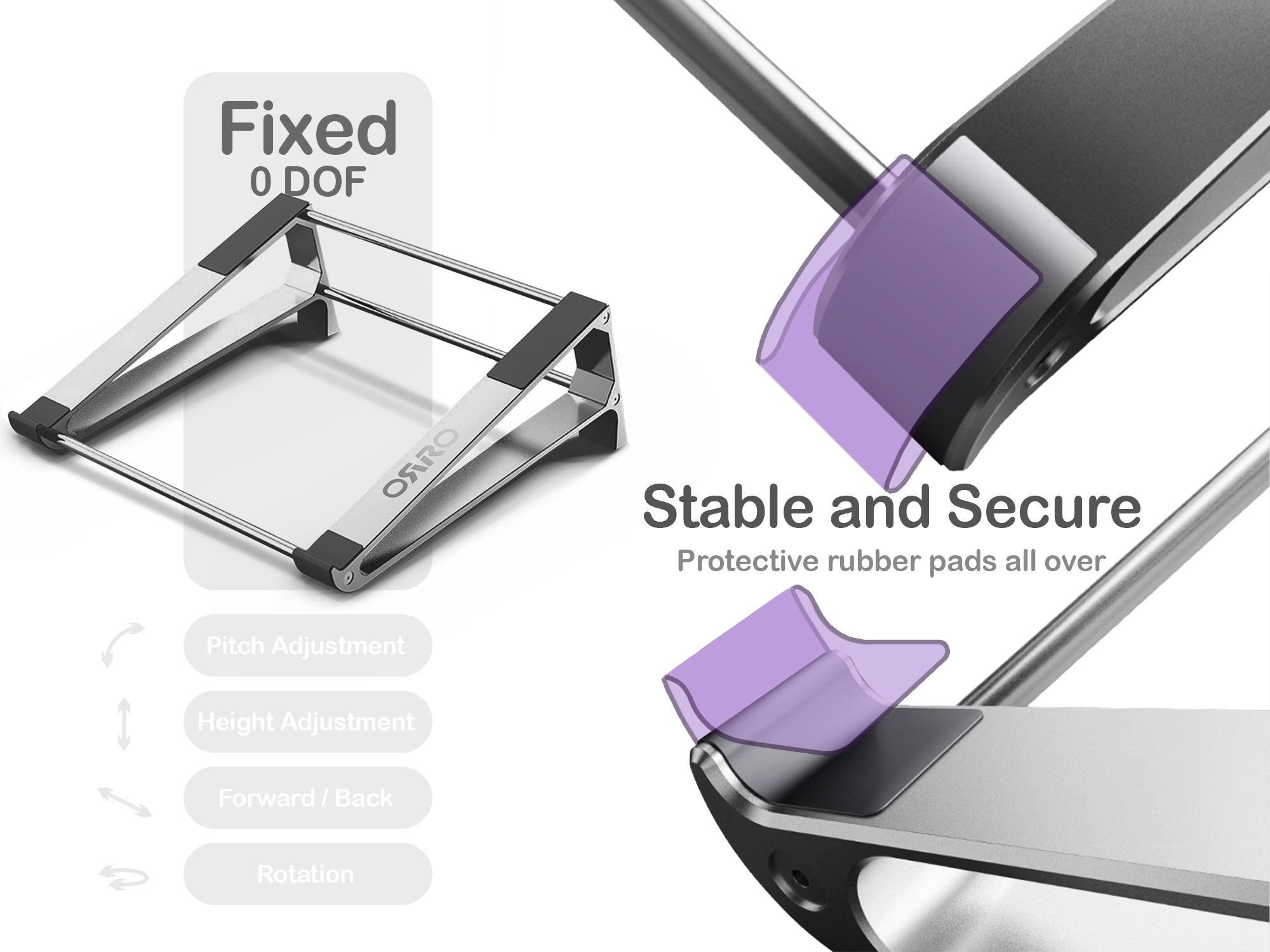 ORRO Laptop Home Series - 2-Way Stand