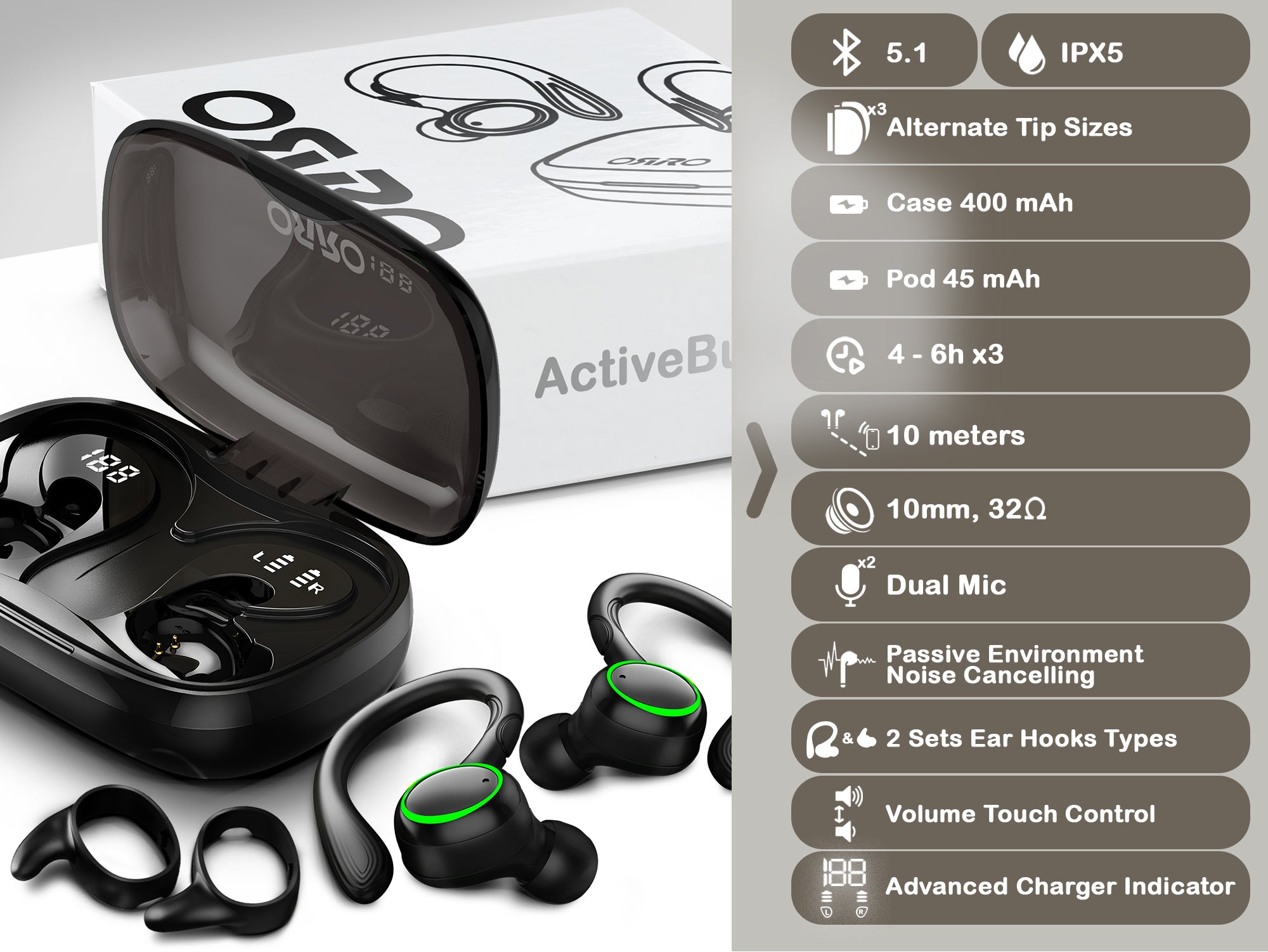 ORRO ActiveBuds
