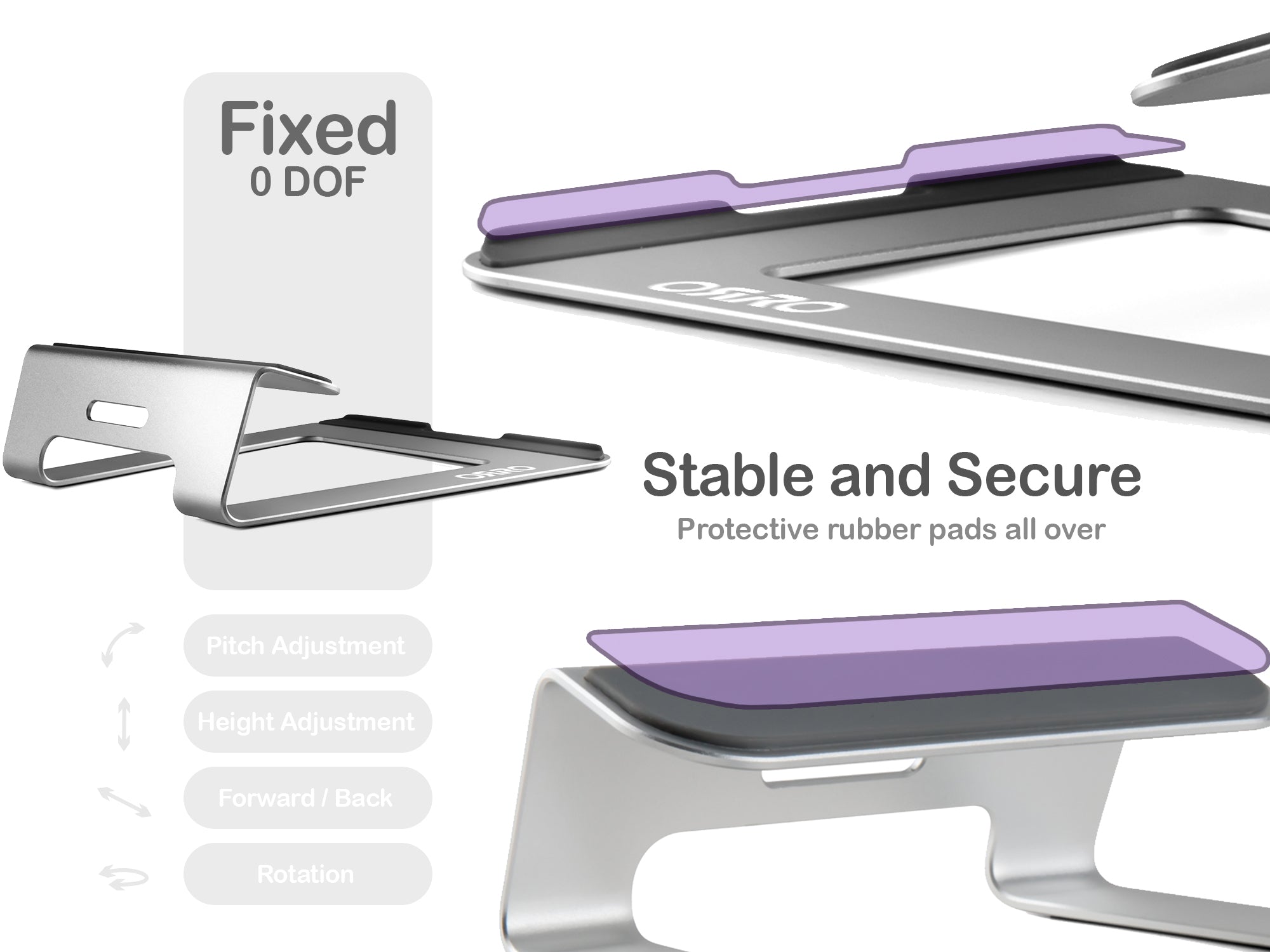 ORRO Laptop Home Series - Pitched Stand