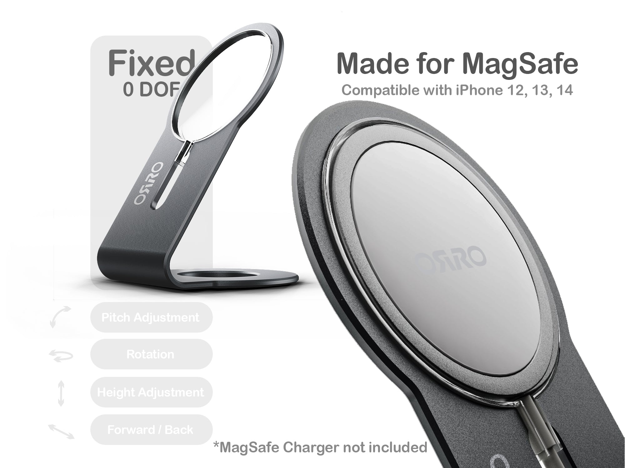 ORRO Mobile Home Plus Series - MagSafe Stand