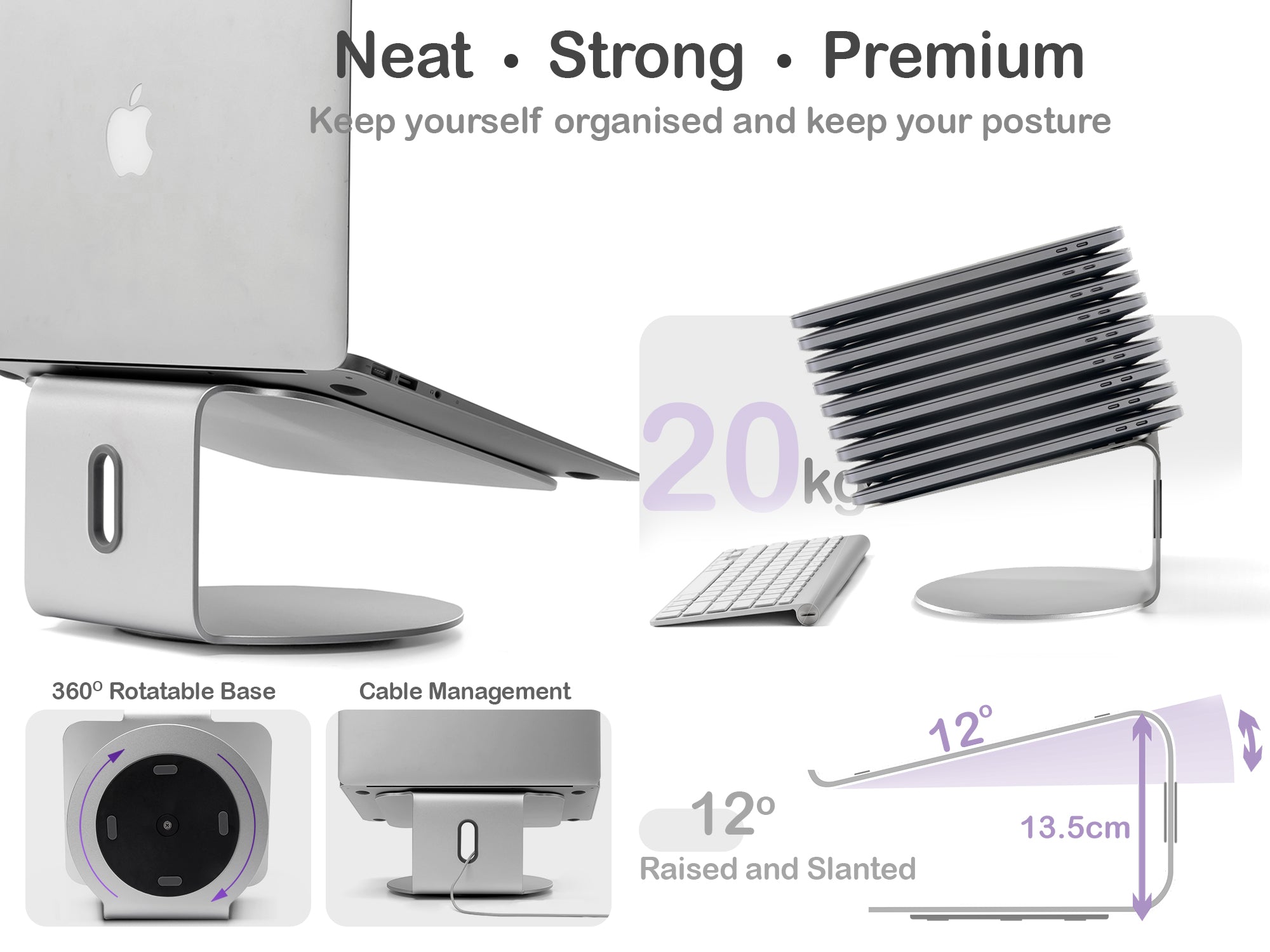 ORRO Laptop Home Plus Series - Rotating Station