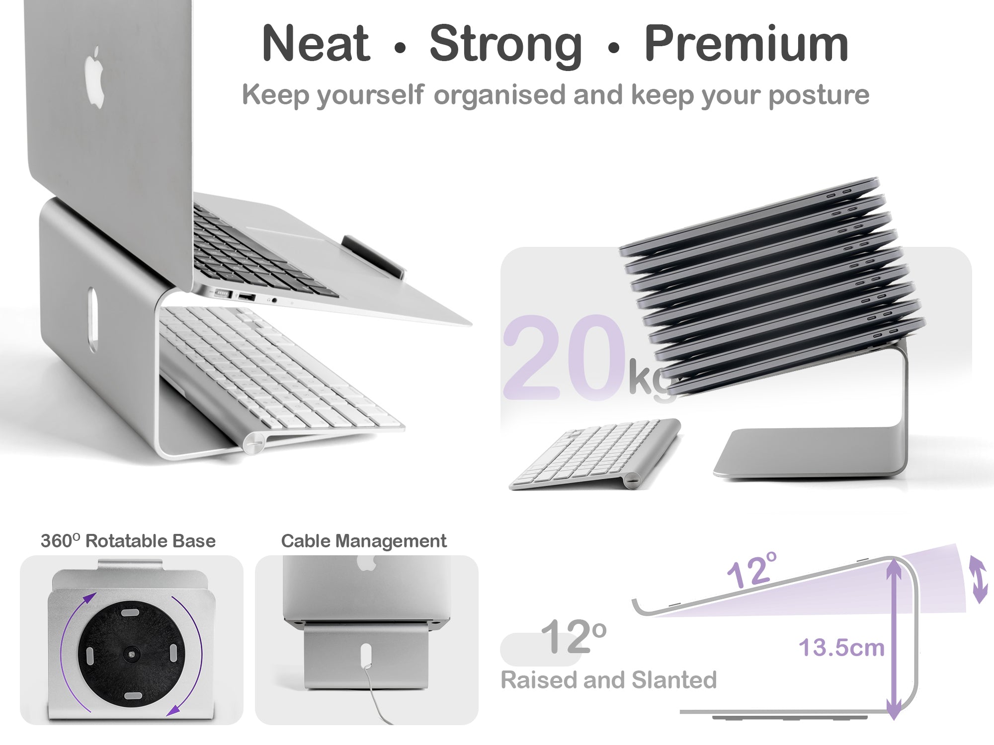 ORRO Laptop Home Plus Series - Rotating Station