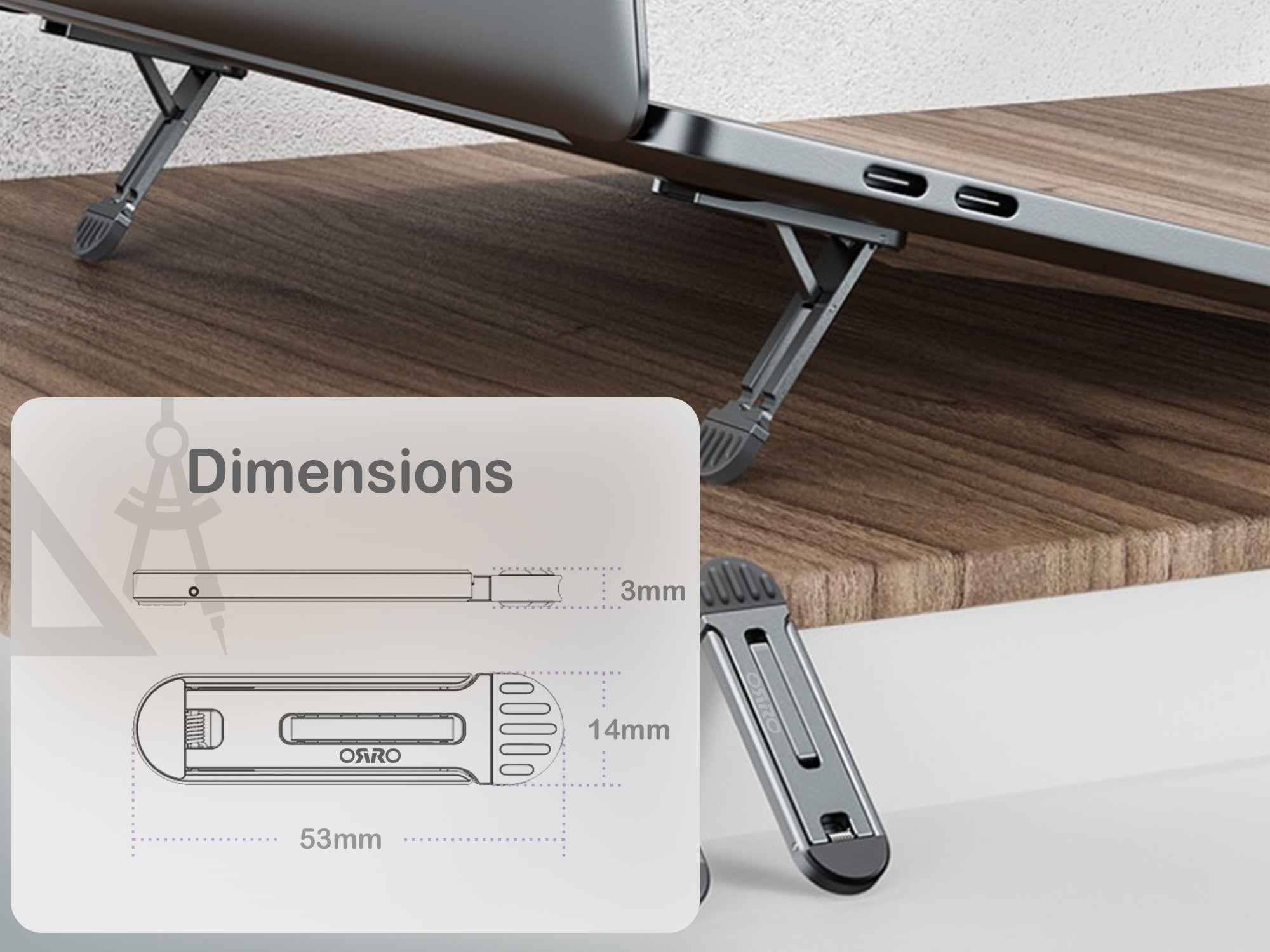 ORRO Laptop Eco Series - Kickstand